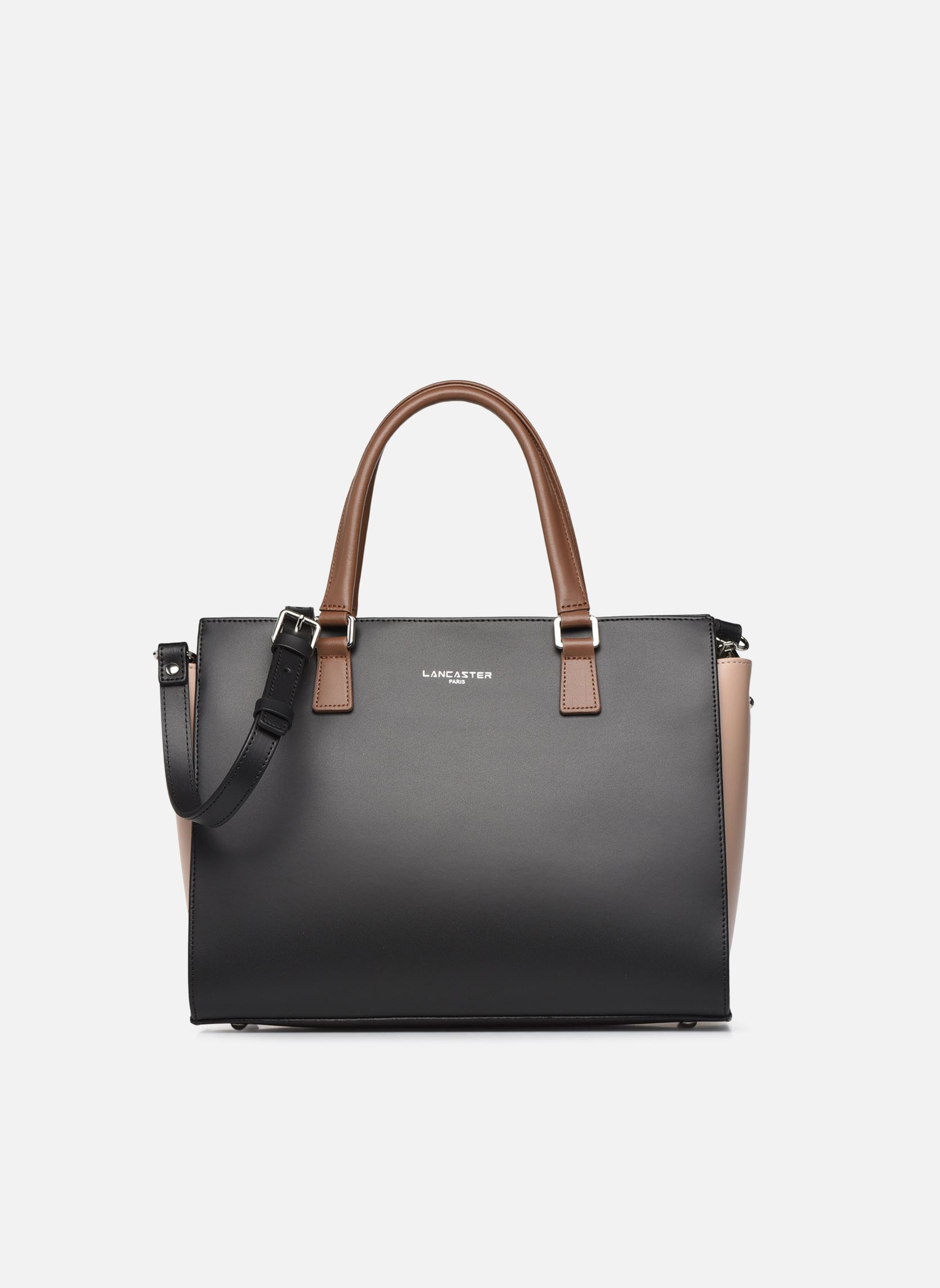 Borse a mano Cabas Main Zippée Smooth donna marrone Lancaster Borse a mano Cabas Main Zippée Smooth donna marrone NOIR_NUDE_VISON