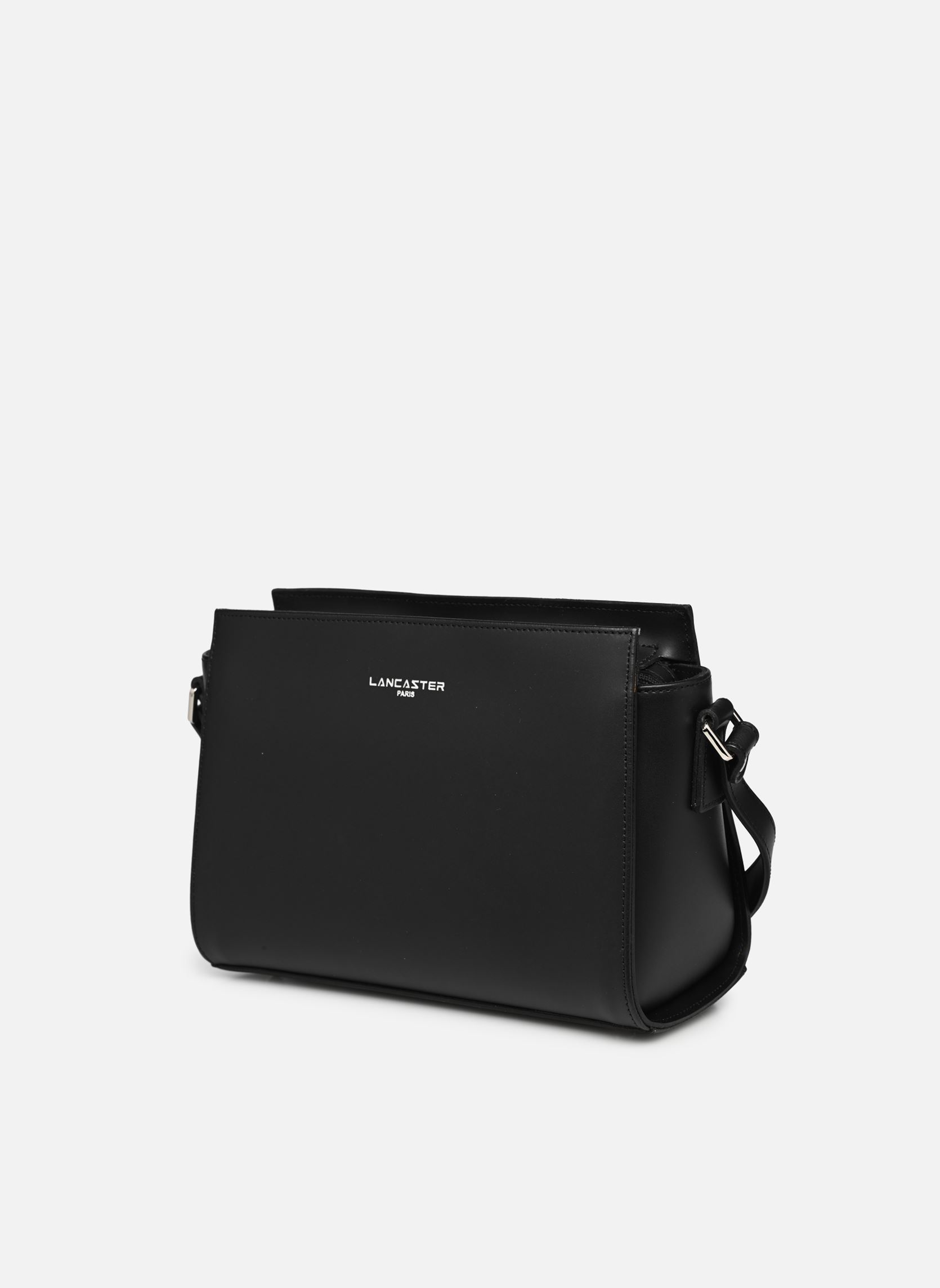 Bandolera Sac Trotteur Zippée Smooth mujer negro Lancaster Bandolera Sac Trotteur Zippée Smooth mujer negro NOIR