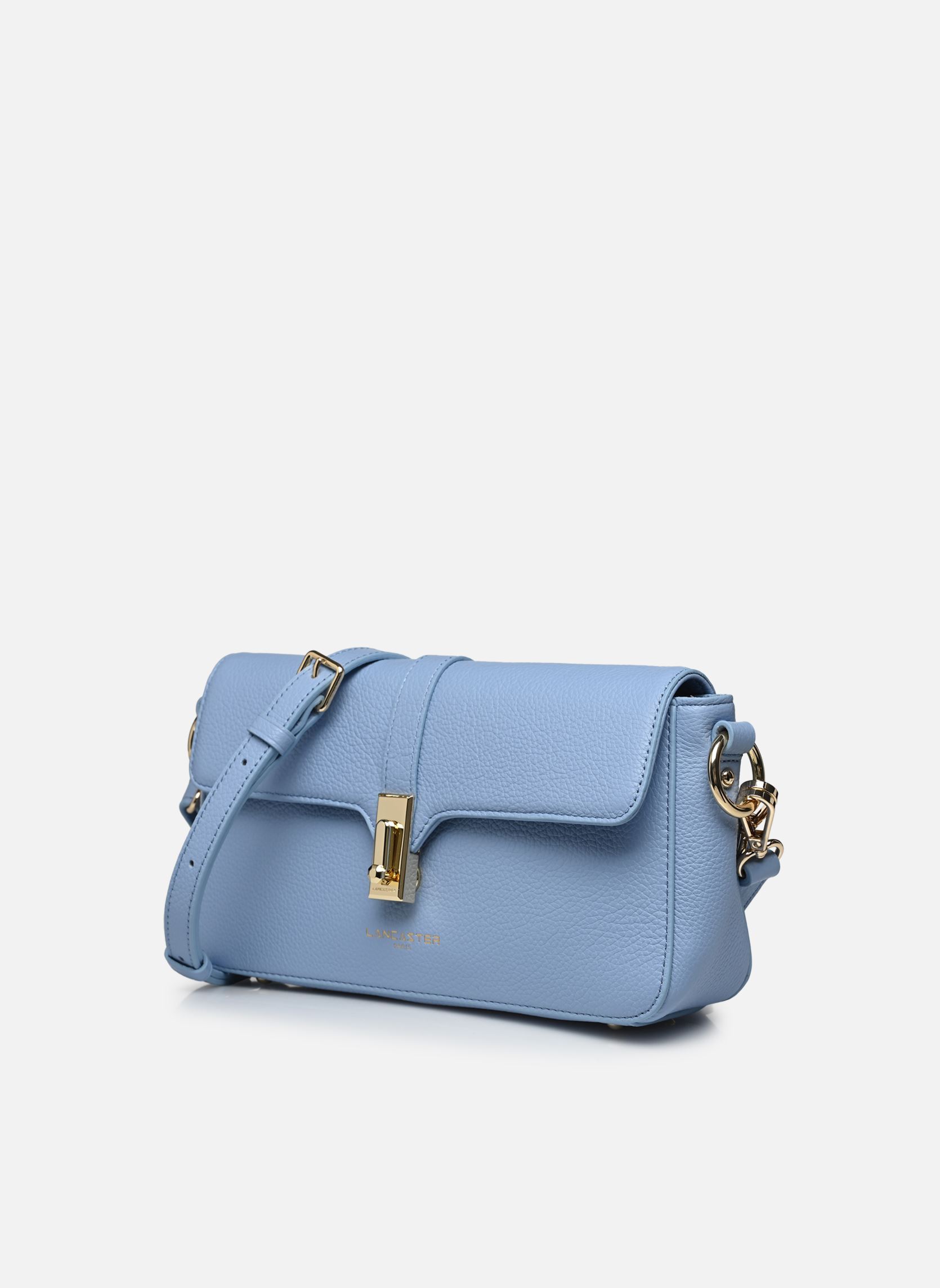 Sacs bandoulière Sac Baguette Foulonne Milano femme bleu Lancaster Sacs bandoulière Sac Baguette Foulonne Milano femme bleu BLEU CIEL