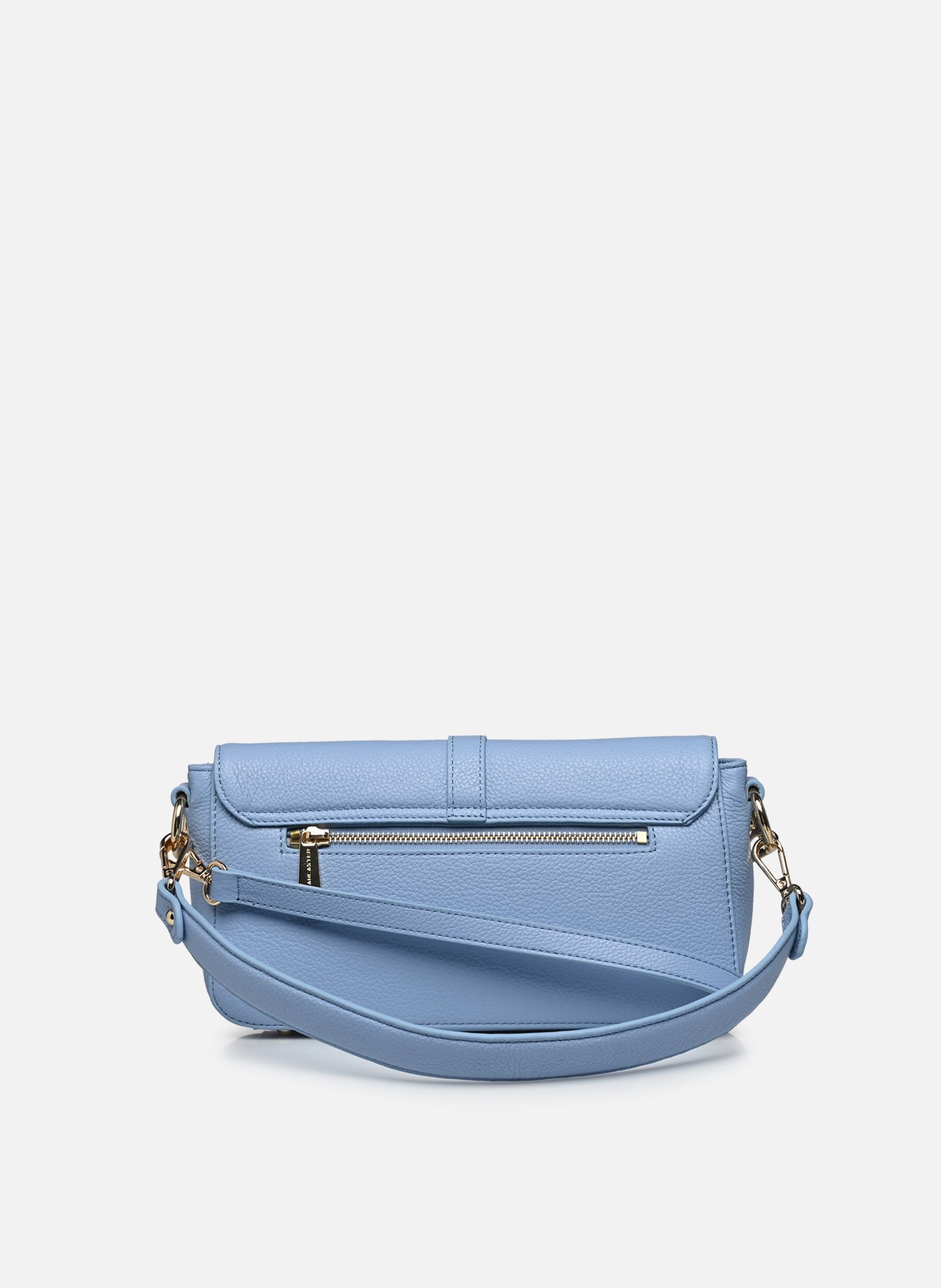 Sacs bandoulière Sac Baguette Foulonne Milano femme bleu Lancaster Sacs bandoulière Sac Baguette Foulonne Milano femme bleu BLEU CIEL