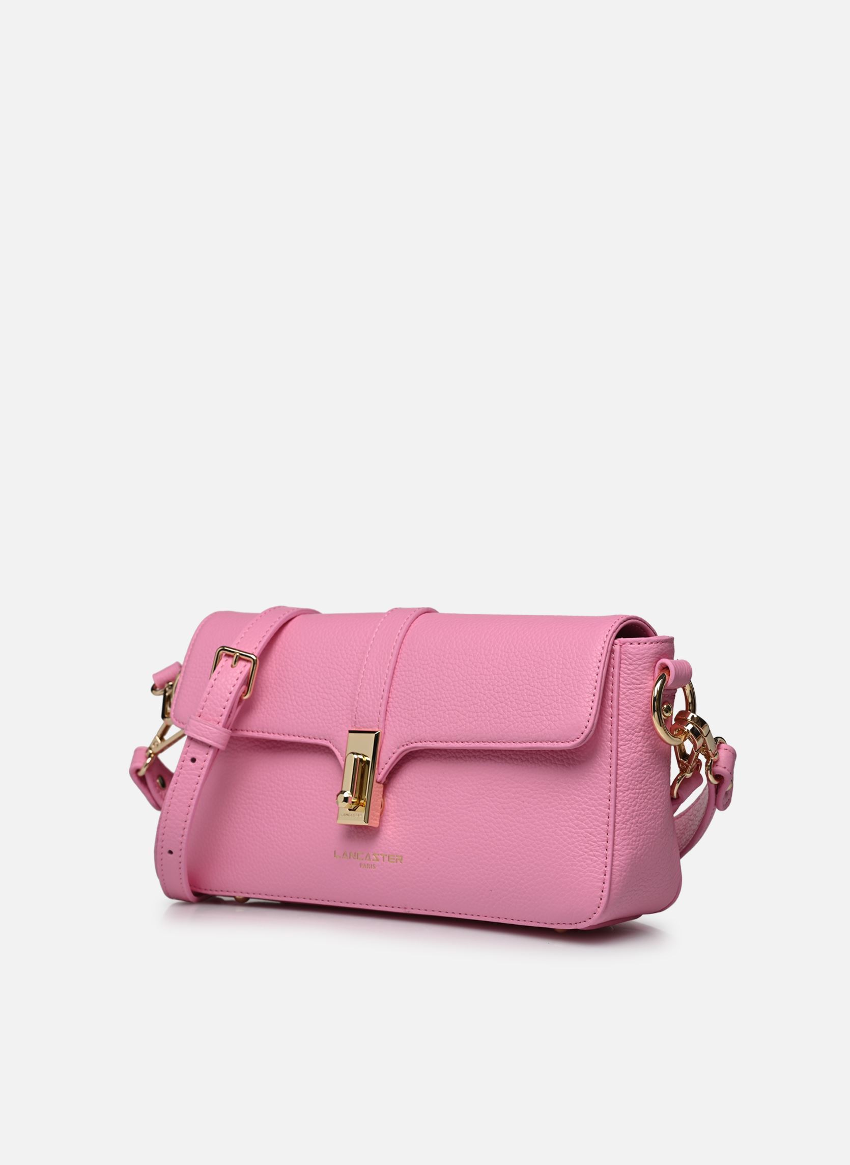 Sacs bandoulière Sac Baguette Foulonne Milano femme rose Lancaster Sacs bandoulière Sac Baguette Foulonne Milano femme rose ROSE