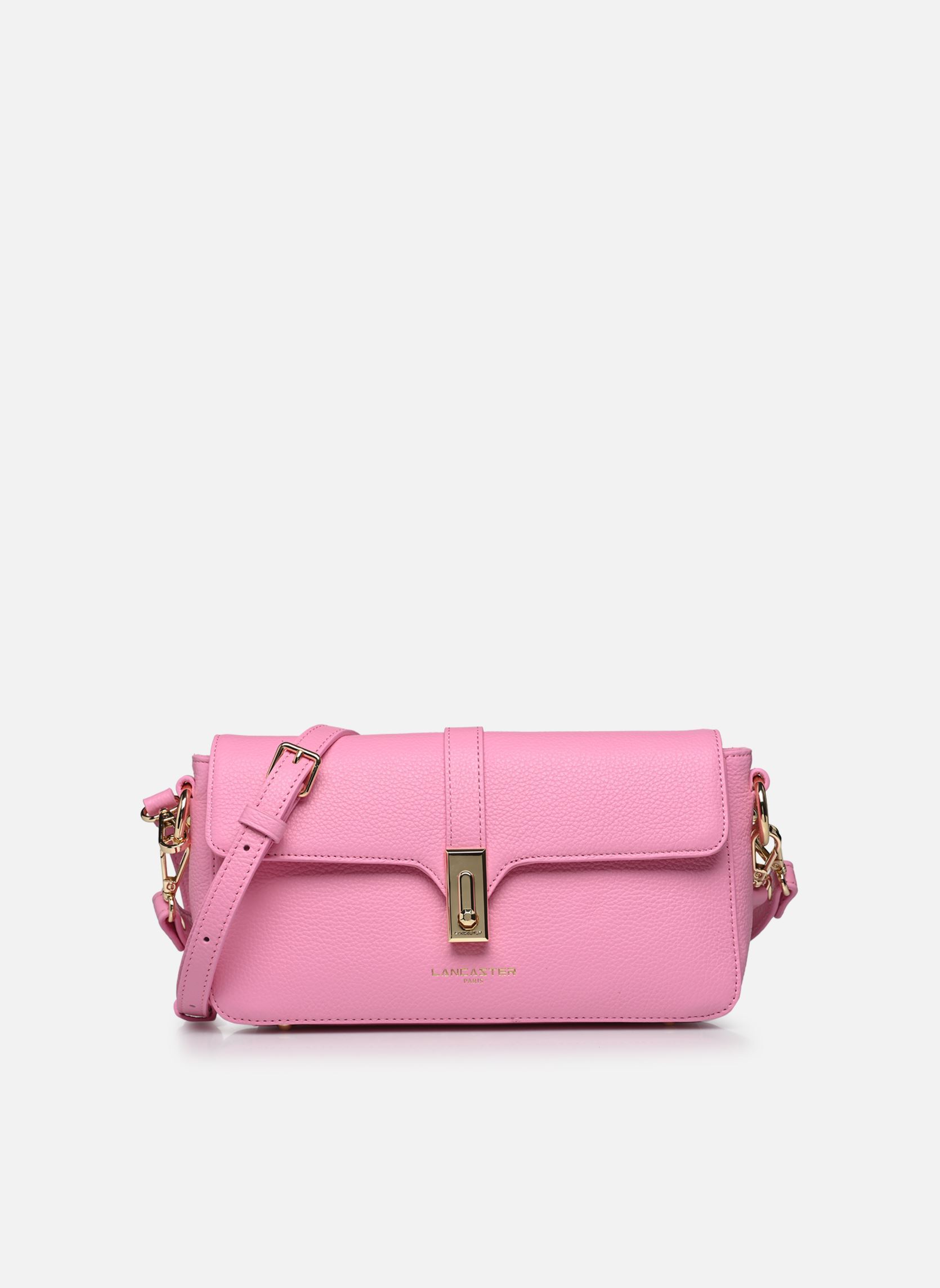 Sacs bandoulière Sac Baguette Foulonne Milano femme rose Lancaster Sacs bandoulière Sac Baguette Foulonne Milano femme rose ROSE