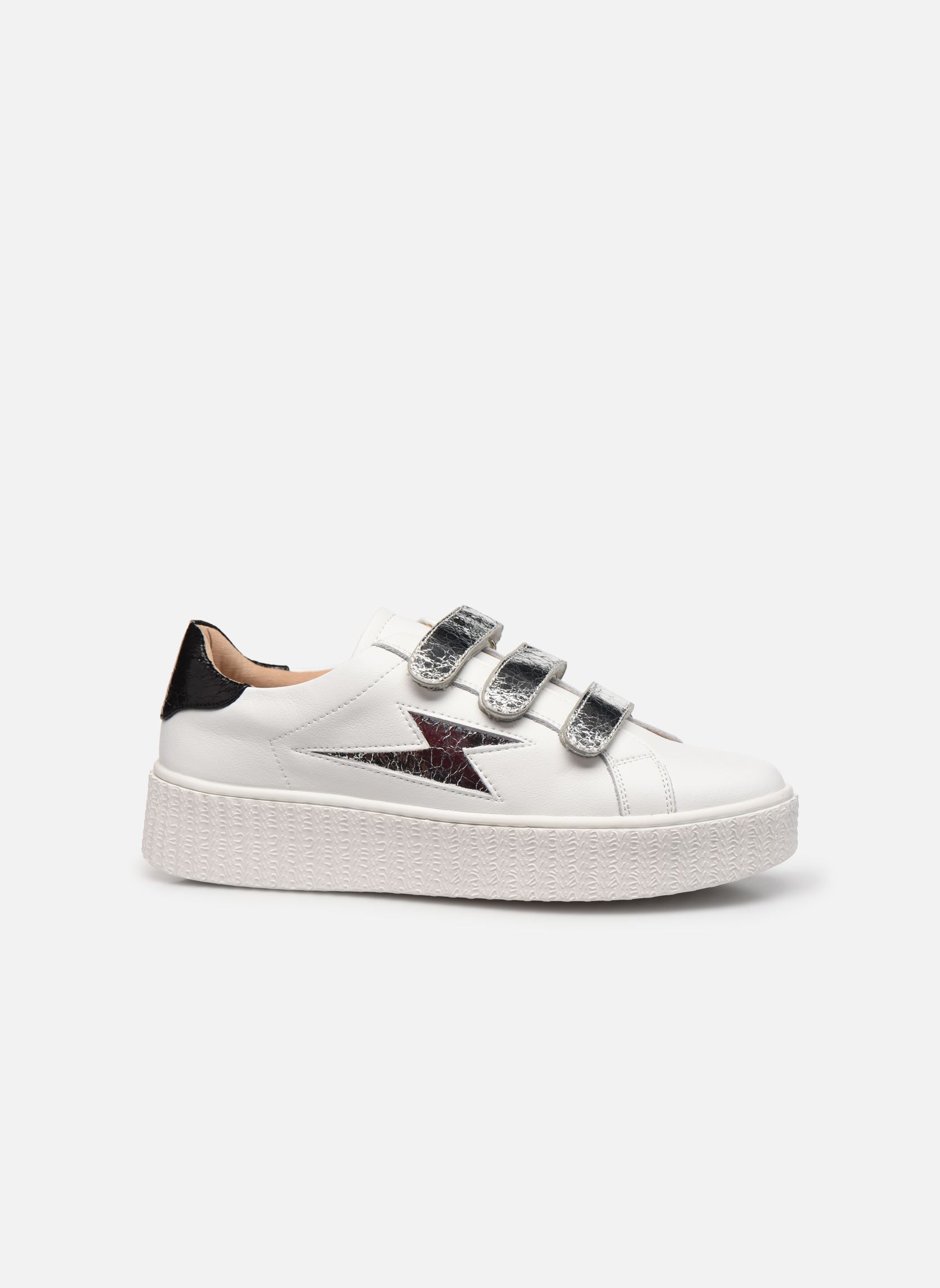 Baskets basses Jane femme blanc Vanessa Wu Baskets basses Jane femme blanc Argent