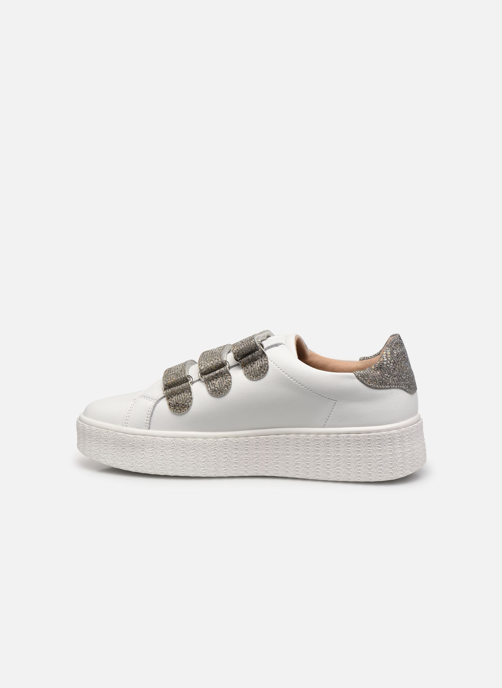 Niedrige Sneaker Jane damen weiß Vanessa Wu Niedrige Sneaker Jane damen weiß Anthracite