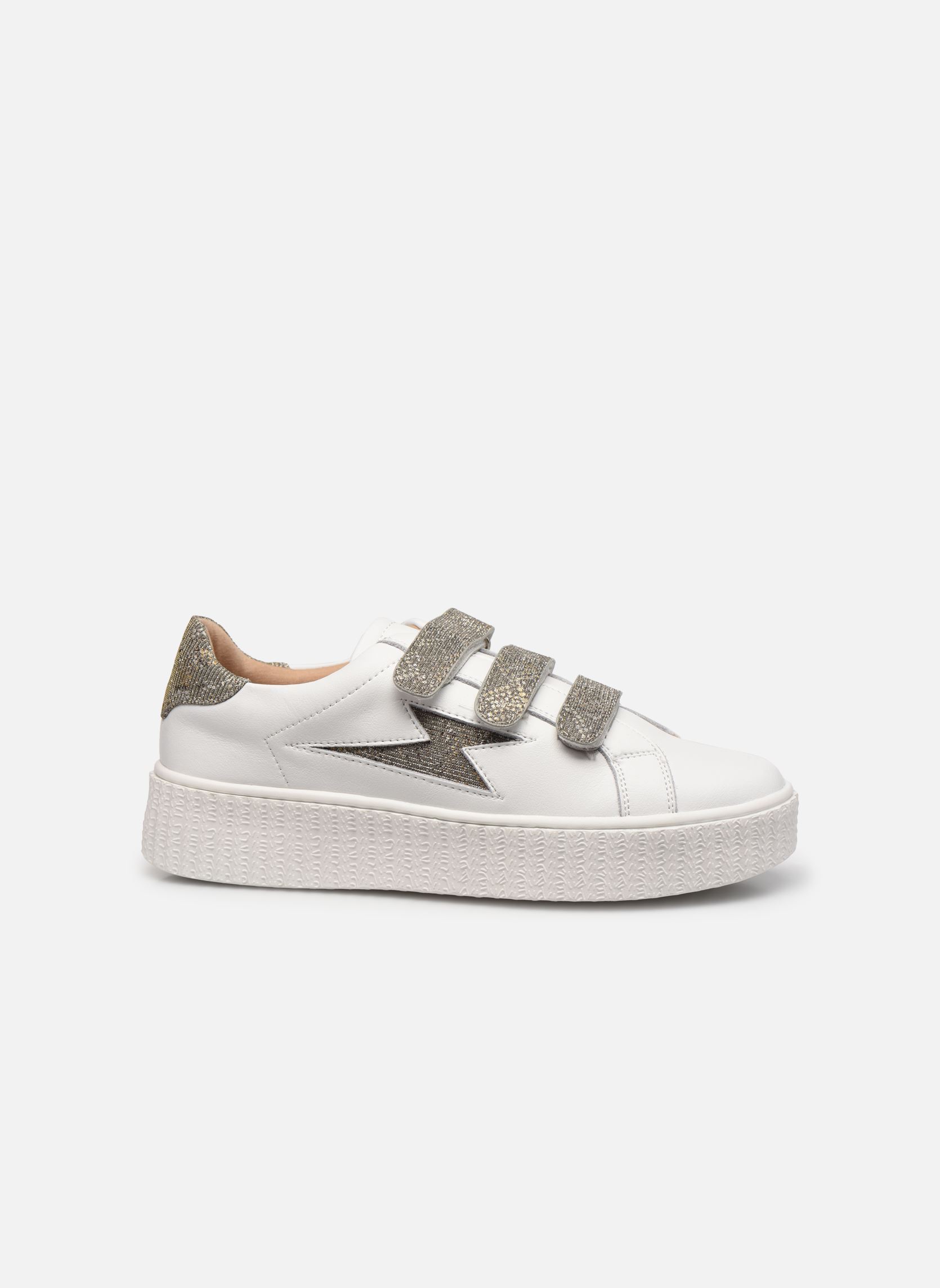Niedrige Sneaker Jane damen weiß Vanessa Wu Niedrige Sneaker Jane damen weiß Anthracite