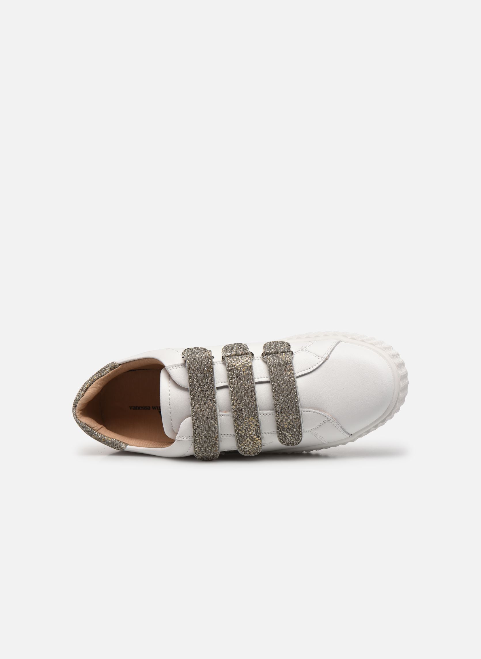 Niedrige Sneaker Jane damen weiß Vanessa Wu Niedrige Sneaker Jane damen weiß Anthracite