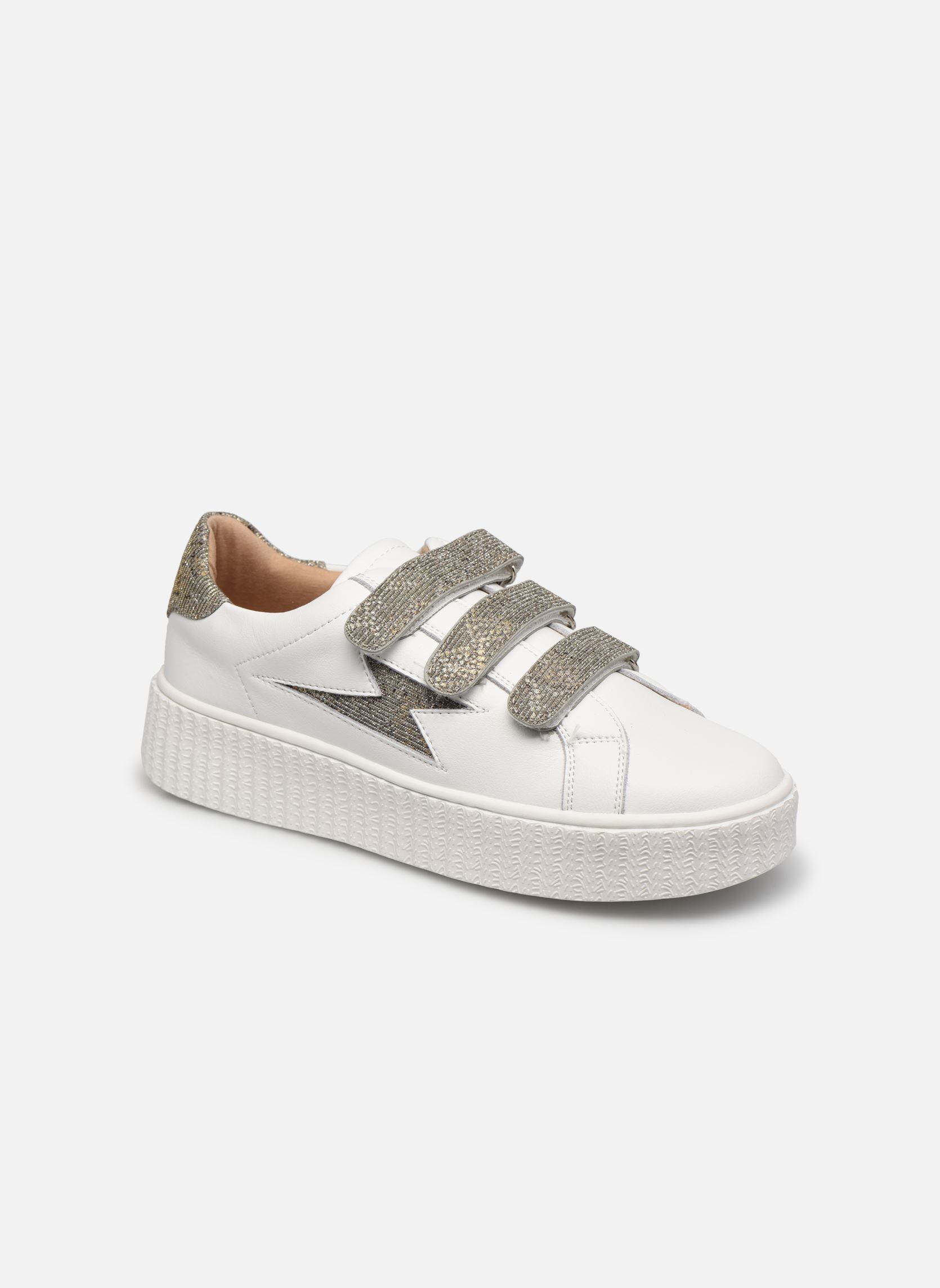 Niedrige Sneaker Jane damen weiß Vanessa Wu Niedrige Sneaker Jane damen weiß Anthracite