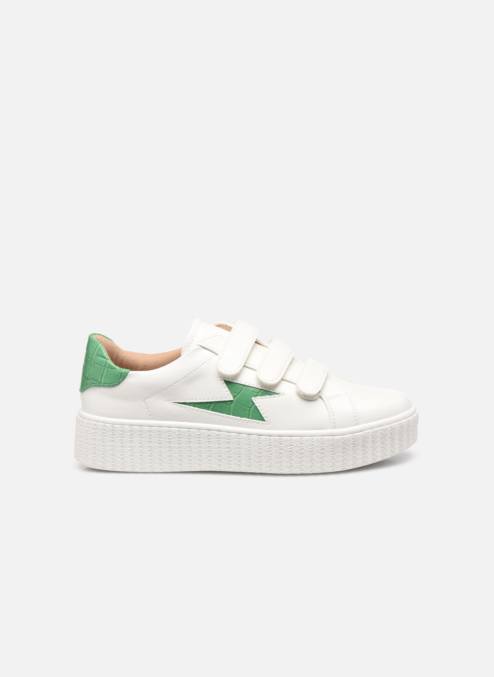 Baskets basses Elsa femme blanc Vanessa Wu Baskets basses Elsa femme blanc Vert