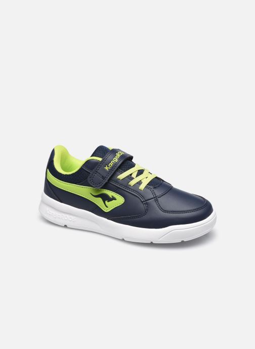 Kangaroos, K5-super Court E, Kunstleder-Sportschuh in orange für Kinder Kangaroos, K5-super Court E, Kunstleder-Sportschuh in orange für Kinder