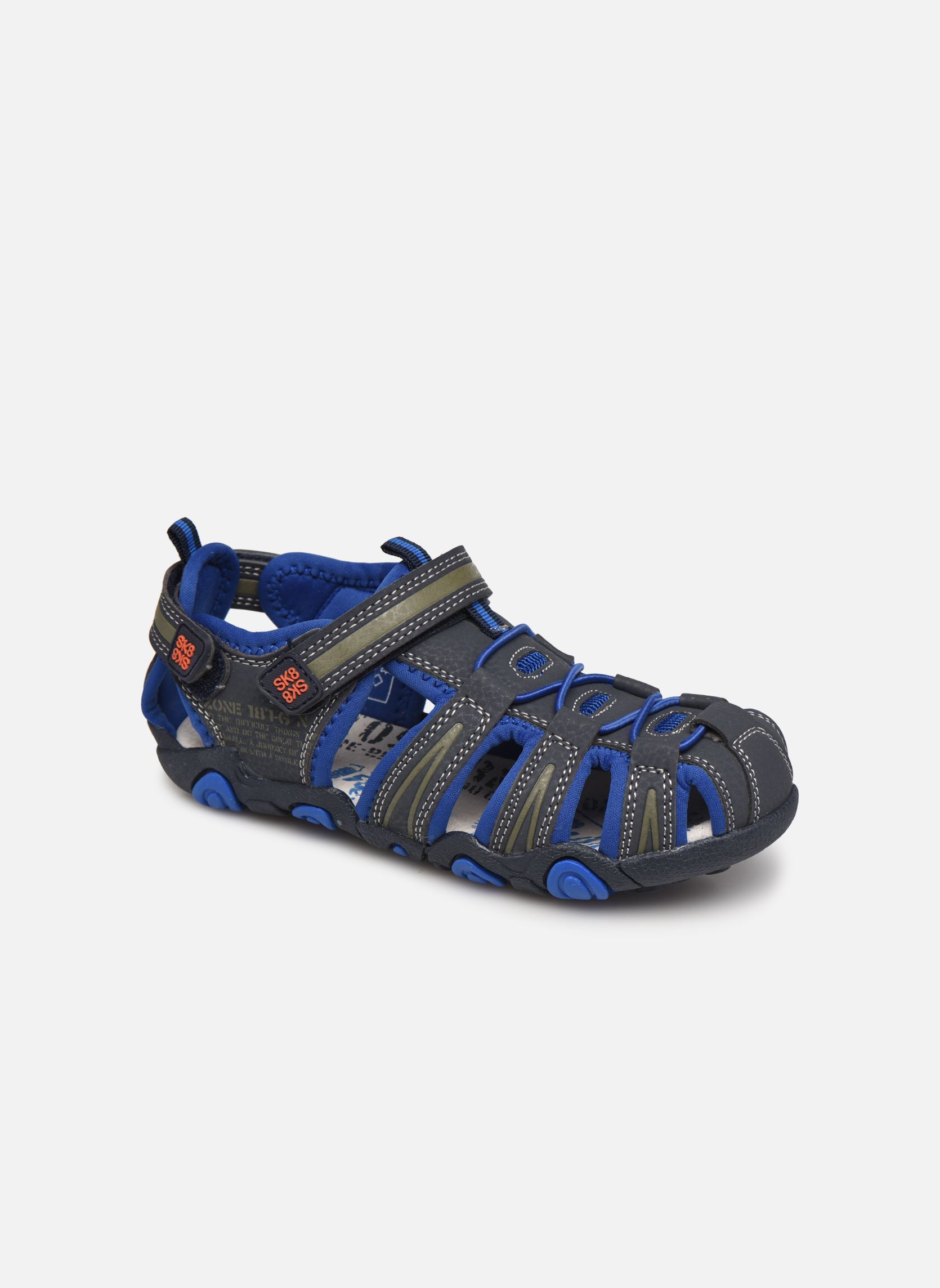 Sandales Tiaoul SK8 garçon bleu Bopy Sandales Tiaoul SK8 garçon bleu MARINE
