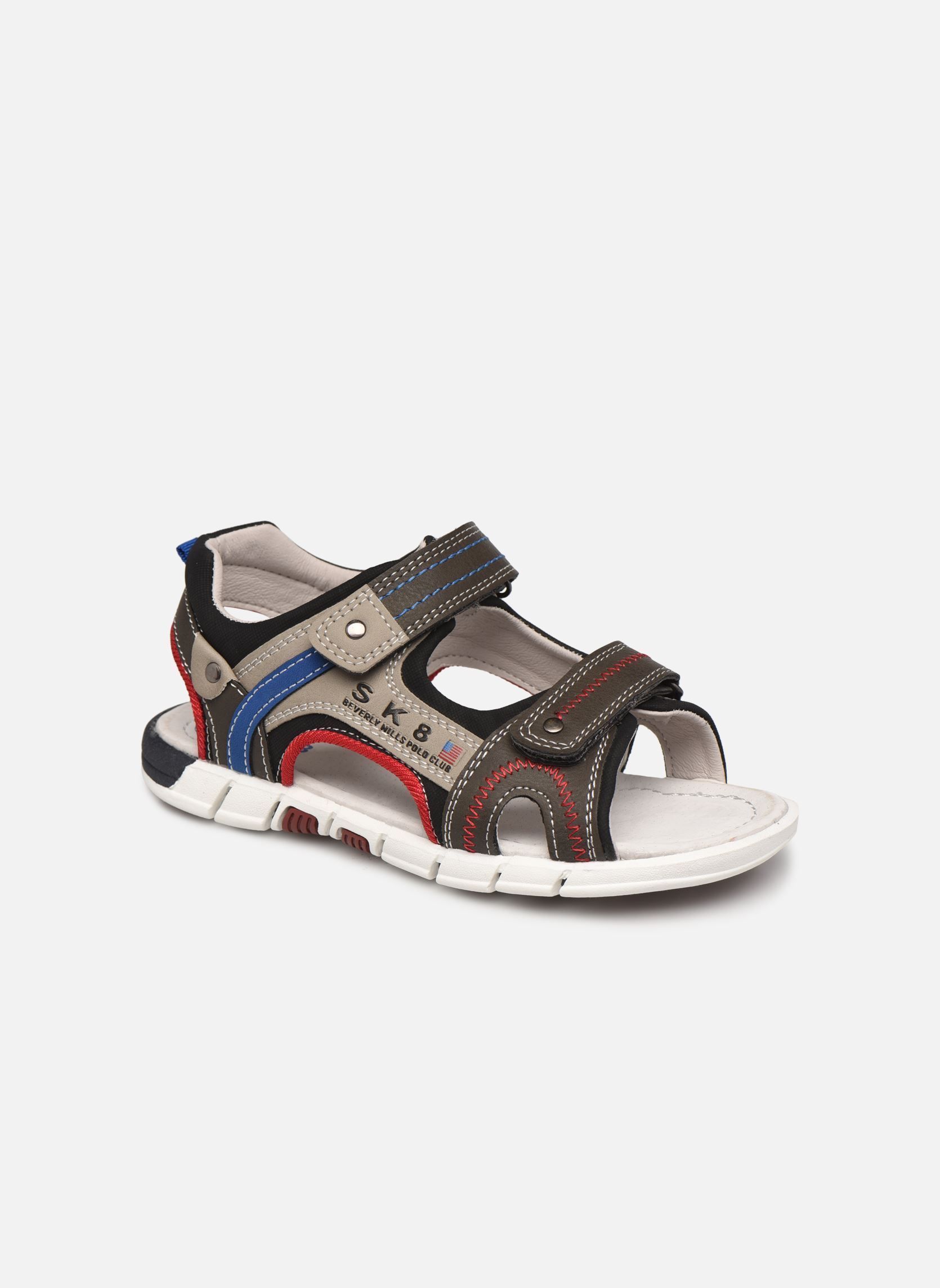 Sandalen Ionis SK8 jongens grijs Bopy Sandalen Ionis SK8 jongens grijs GRIS