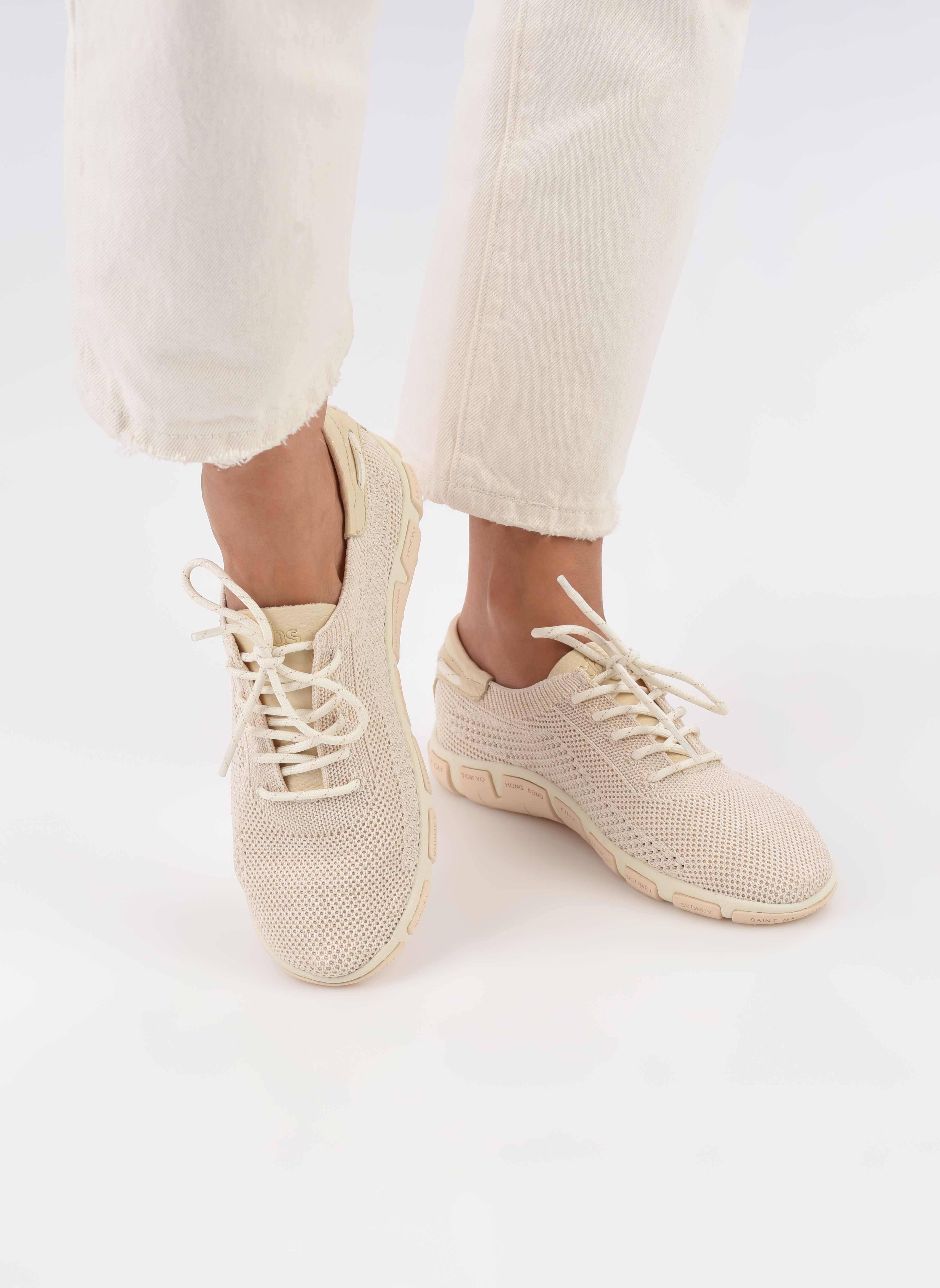 Lage sneakers JAZARIA dames beige TBS Lage sneakers JAZARIA dames beige CHINE LIN GOLD