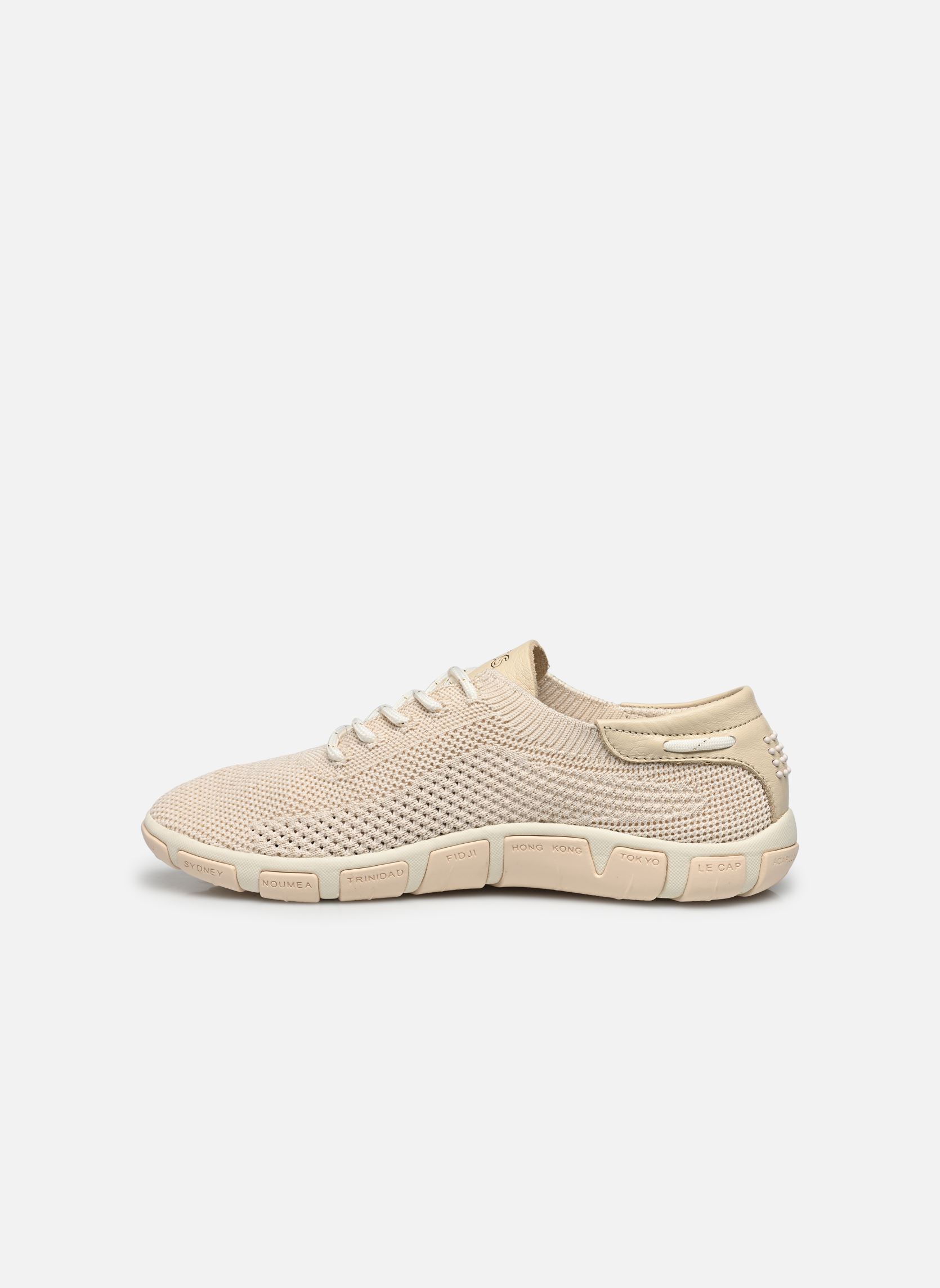 Lage sneakers JAZARIA dames beige TBS Lage sneakers JAZARIA dames beige CHINE LIN GOLD