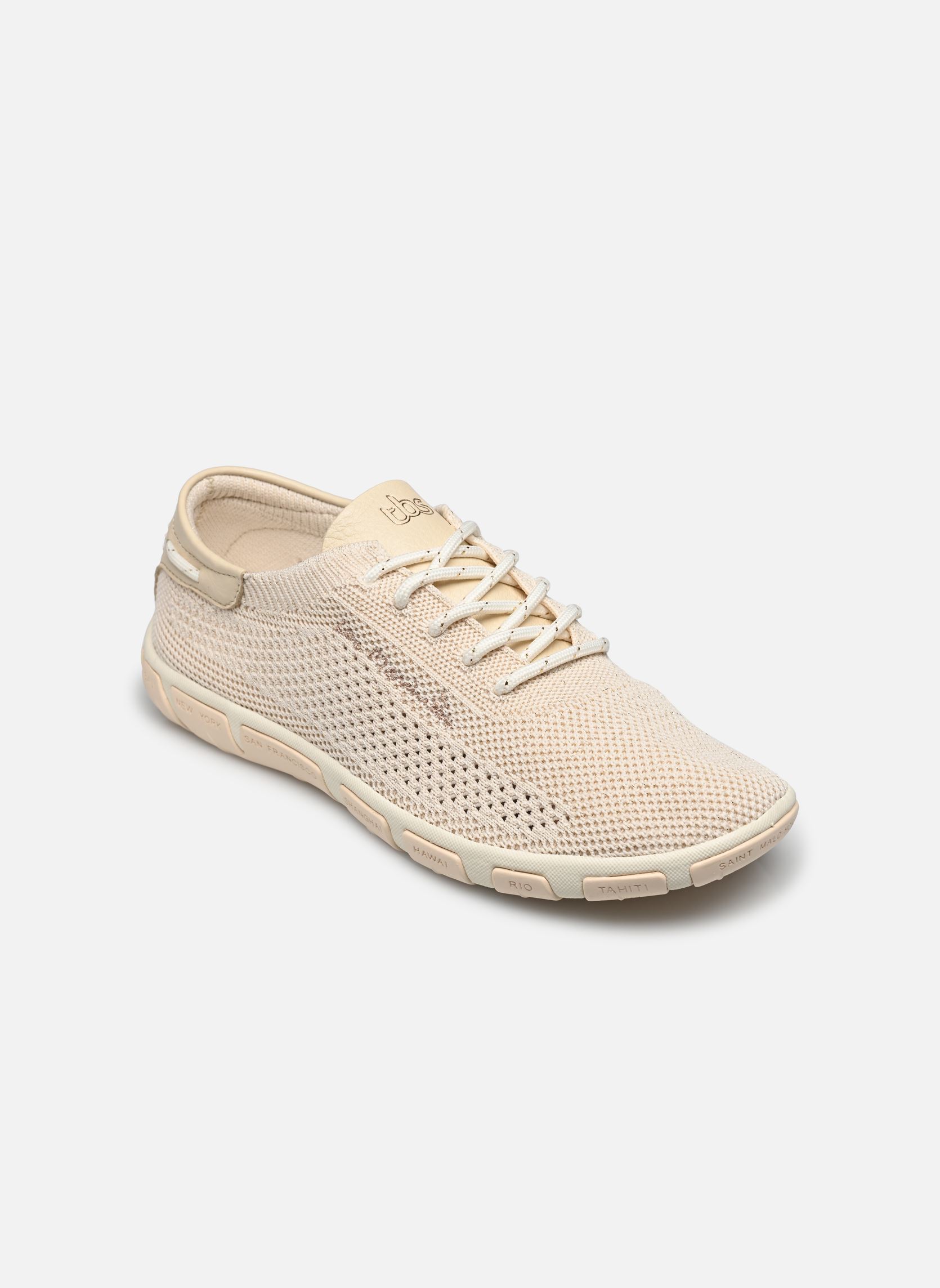 Lage sneakers JAZARIA dames beige TBS Lage sneakers JAZARIA dames beige CHINE LIN GOLD