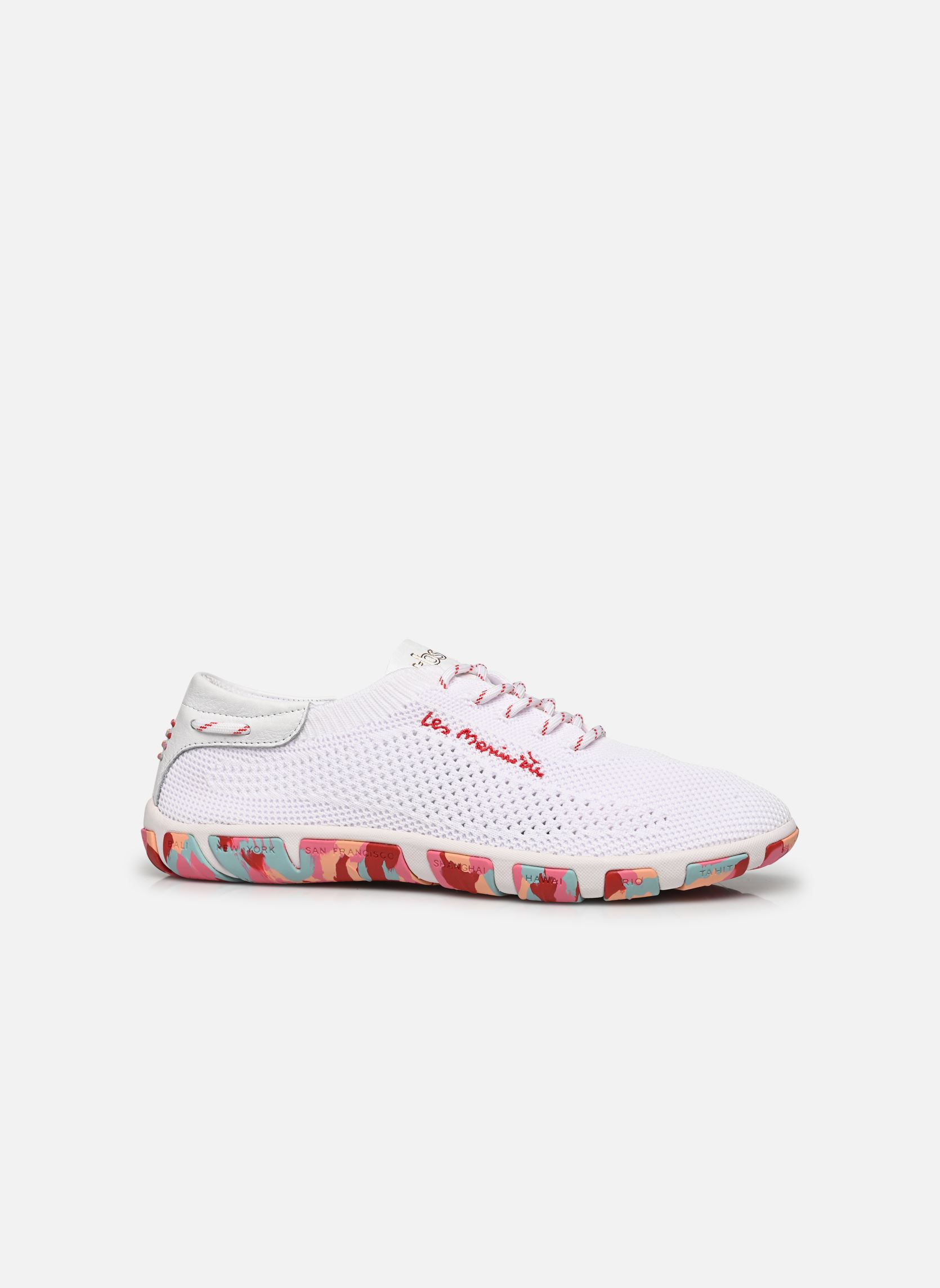 Niedrige Sneaker JAZARIA damen weiß TBS Niedrige Sneaker JAZARIA damen weiß EXTRA BLANC CORAIL