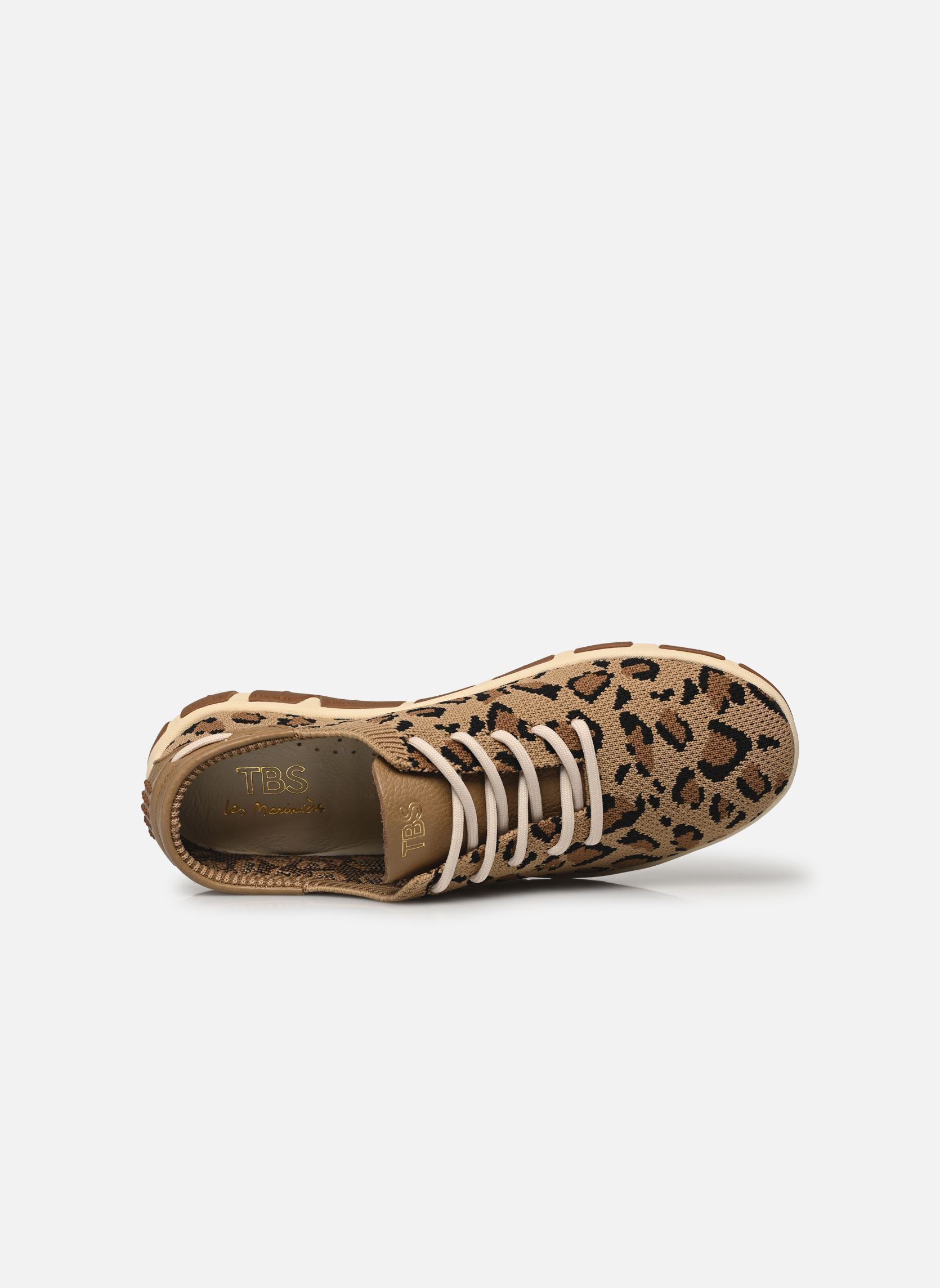 Baskets basses JAZARIA femme marron TBS Baskets basses JAZARIA femme marron Leopard Brun