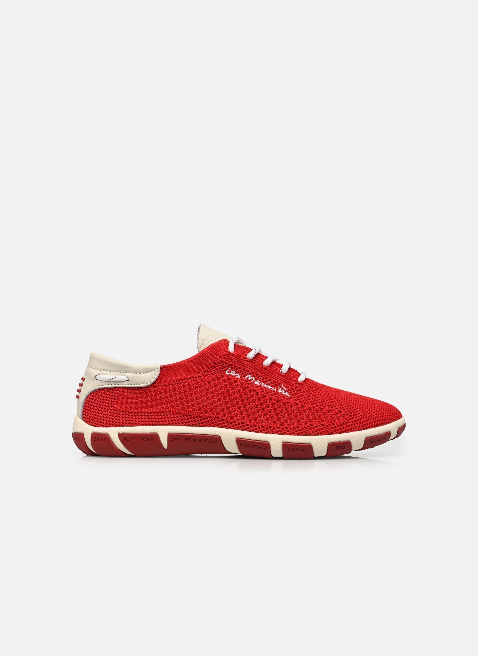 Lage sneakers JAZARIA dames rood TBS Lage sneakers JAZARIA dames rood ROUGE
