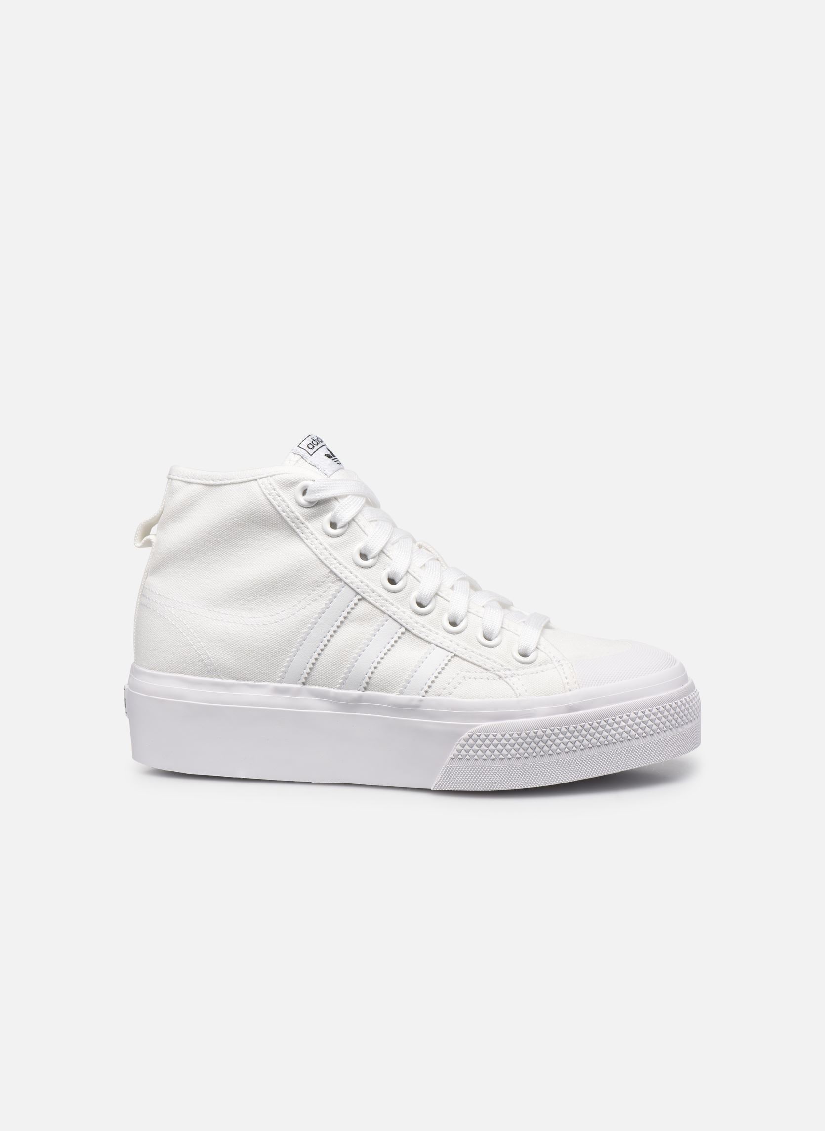 Lage sneakers NIZZA PLATFORM MID W dames wit adidas originals Lage sneakers NIZZA PLATFORM MID W dames wit FTWR WHITE/FTWR WHITE/FTWR WHI