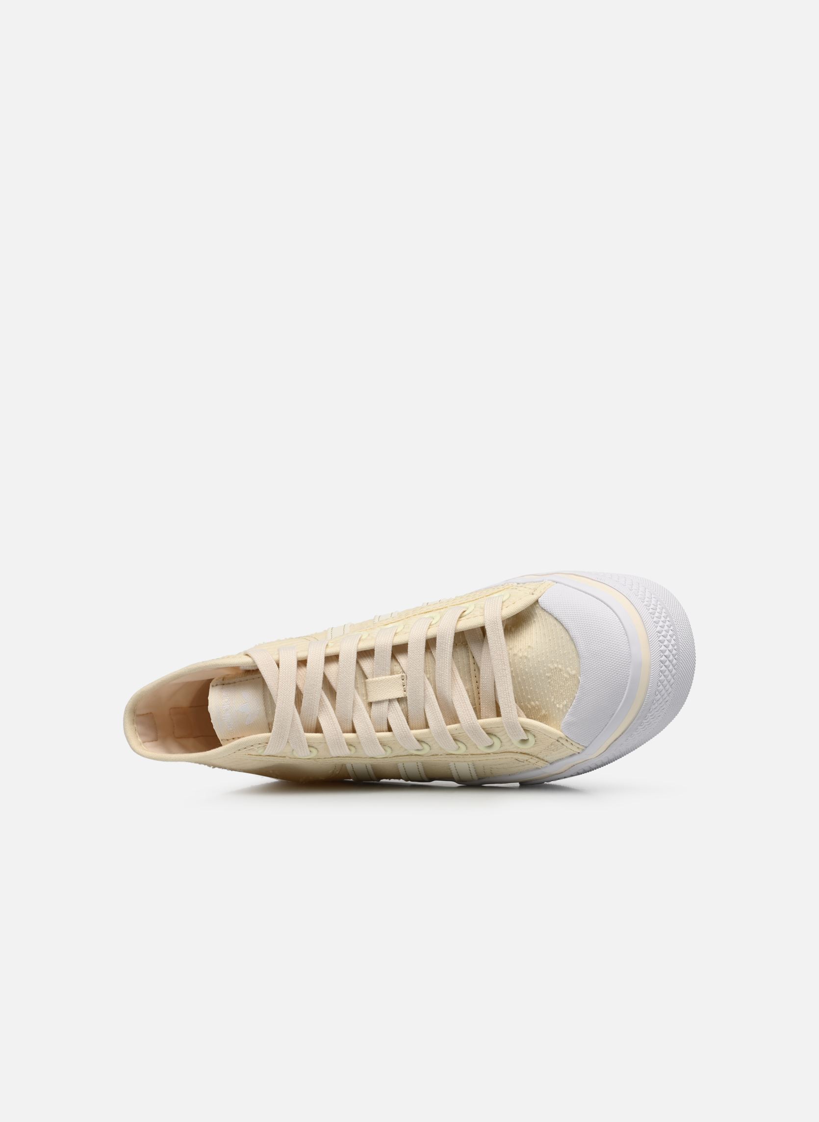 Niedrige Sneaker NIZZA PLATFORM MID W damen weiß adidas originals Niedrige Sneaker NIZZA PLATFORM MID W damen weiß CWHITE/CWHITE/FTWWHT