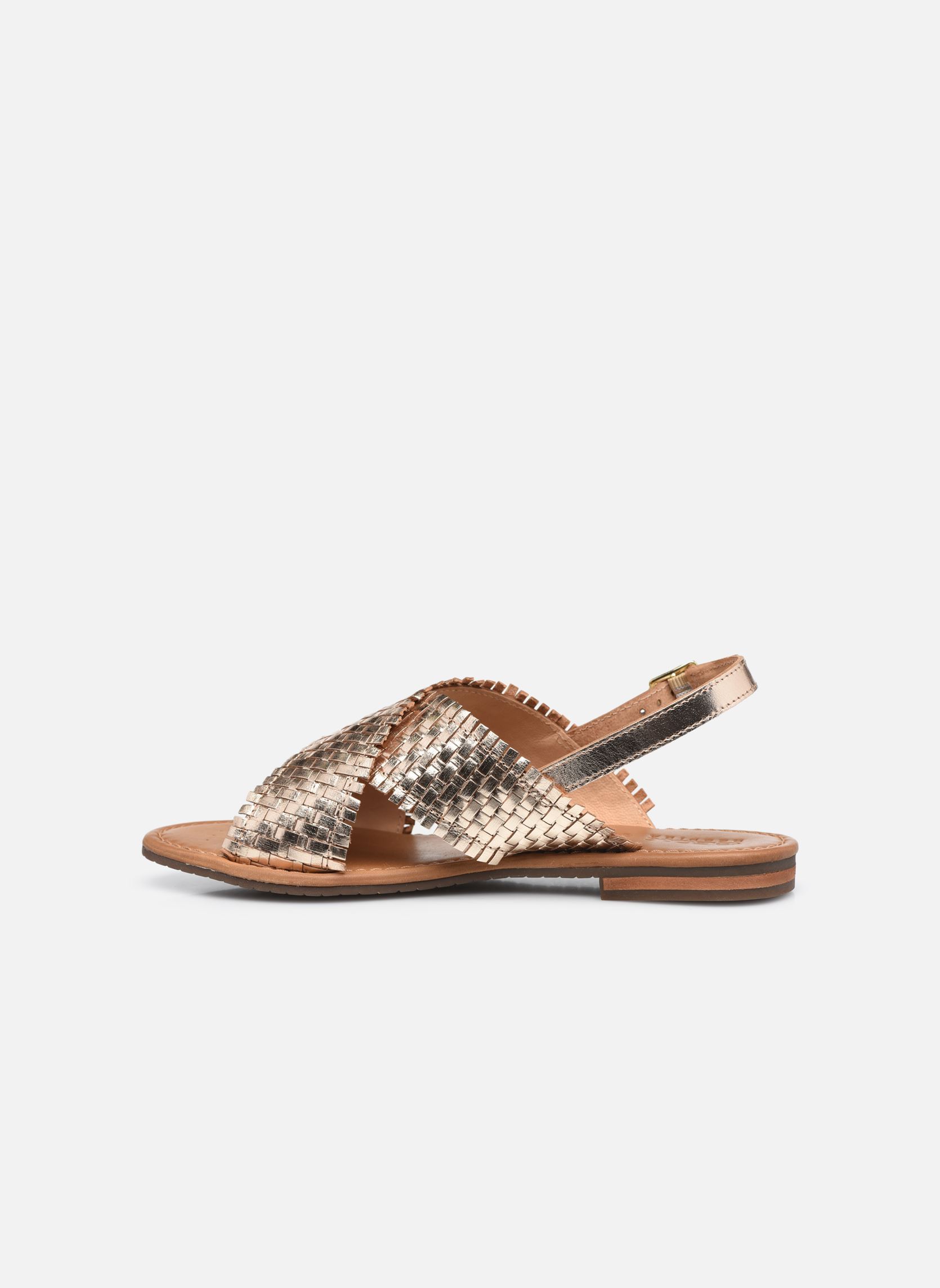 Sandalen D SOZY S A damen gold und bronze Geox Sandalen D SOZY S A damen gold und bronze LT GOLD