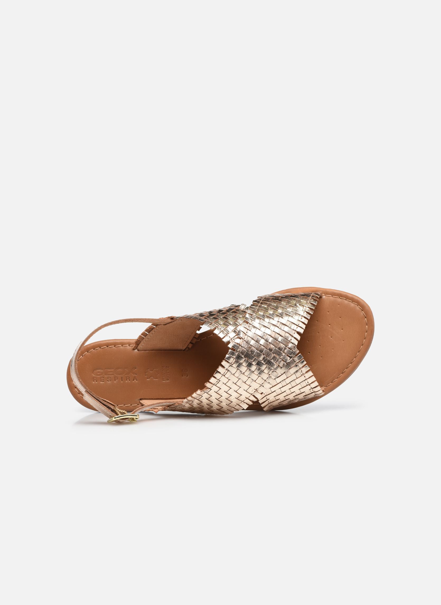 Sandalen D SOZY S A damen gold und bronze Geox Sandalen D SOZY S A damen gold und bronze LT GOLD