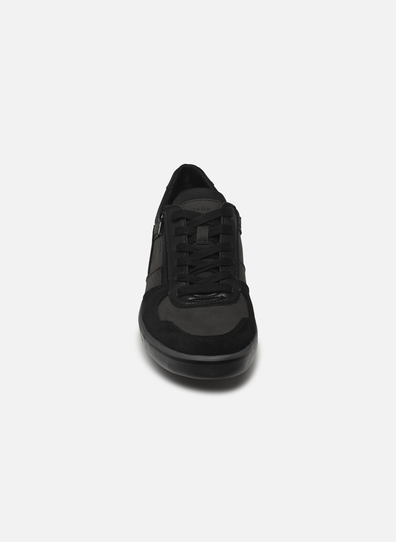 Niedrige Sneaker U ELVER A herren schwarz Geox Niedrige Sneaker U ELVER A herren schwarz Black