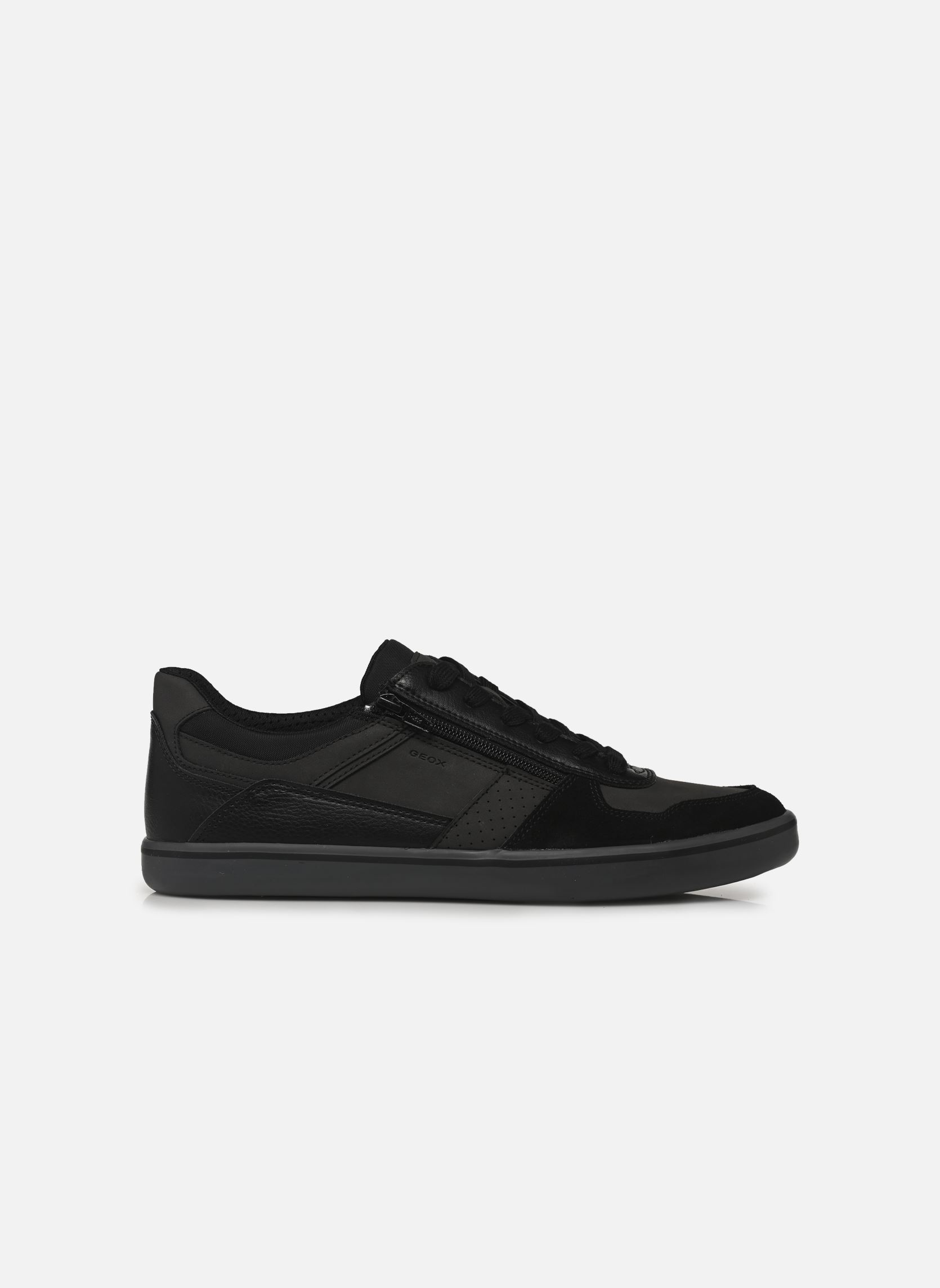 Niedrige Sneaker U ELVER A herren schwarz Geox Niedrige Sneaker U ELVER A herren schwarz Black