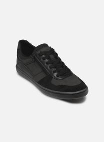 Niedrige Sneaker U ELVER A herren schwarz Geox Niedrige Sneaker U ELVER A herren schwarz Black