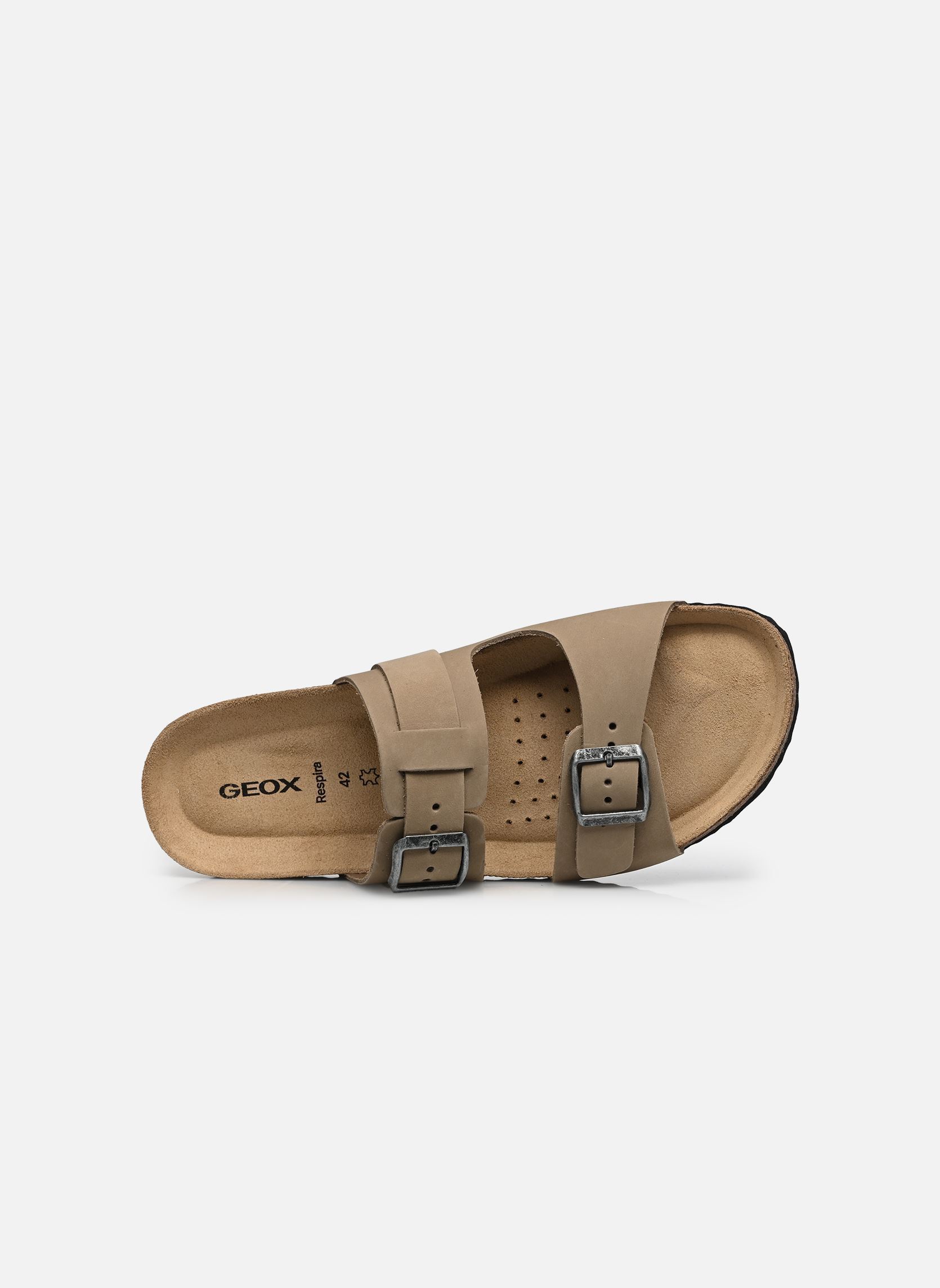 Mules U SANDAL GHITA B homme vert Geox Mules U SANDAL GHITA B homme vert DOVE GREY
