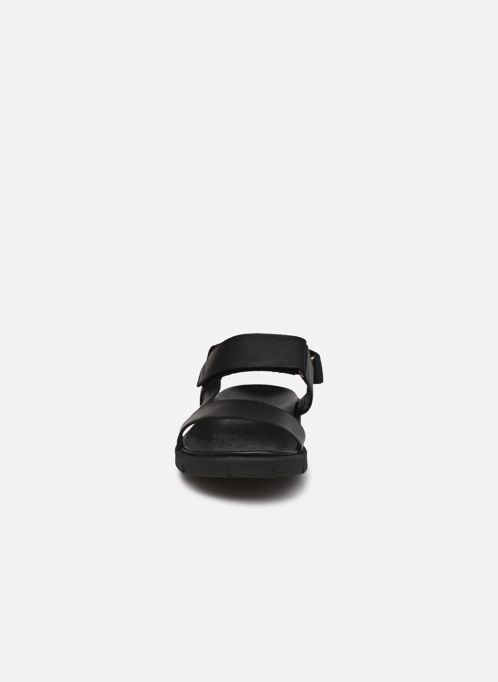 Sandalen und Pantoletten U XAND 2S B herren schwarz Geox Sandalen und Pantoletten U XAND 2S B herren schwarz Black