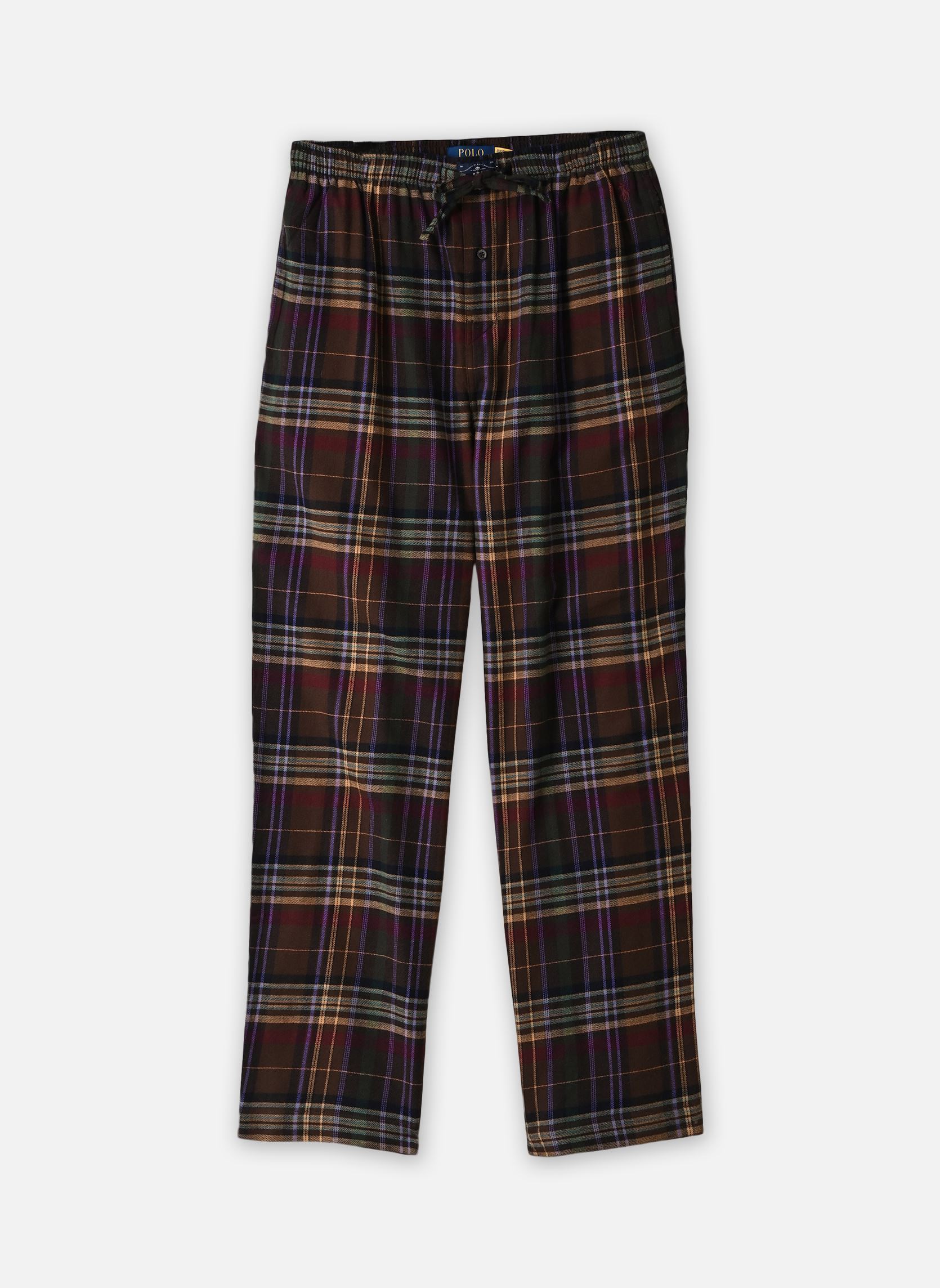 Joggings Pj Pant-Pant-Sleep Bottom homme multicolore Polo Ralph Lauren Joggings Pj Pant-Pant-Sleep Bottom homme multicolore BROWN GREEN PLAID