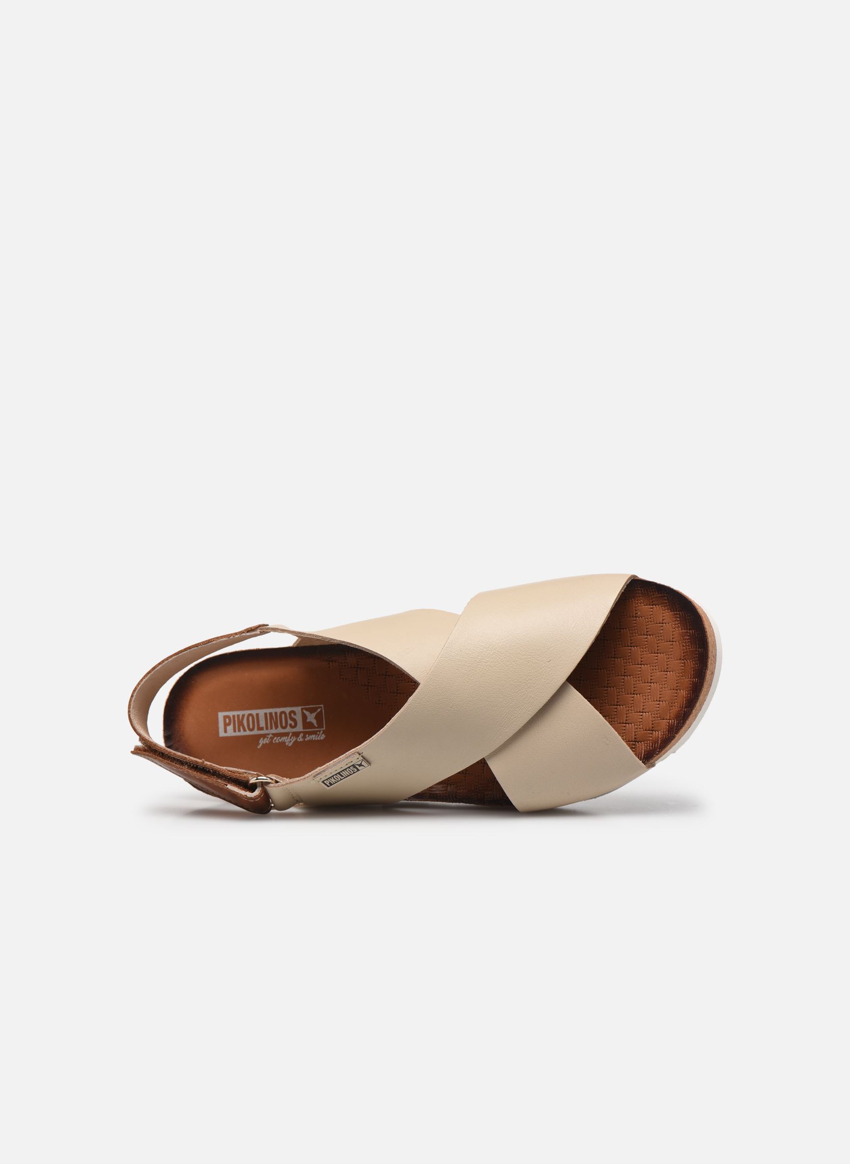 Sandales compensées et plateformes Mahon W9E-0912 femme beige Pikolinos Sandales compensées et plateformes Mahon W9E-0912 femme beige MARFIL