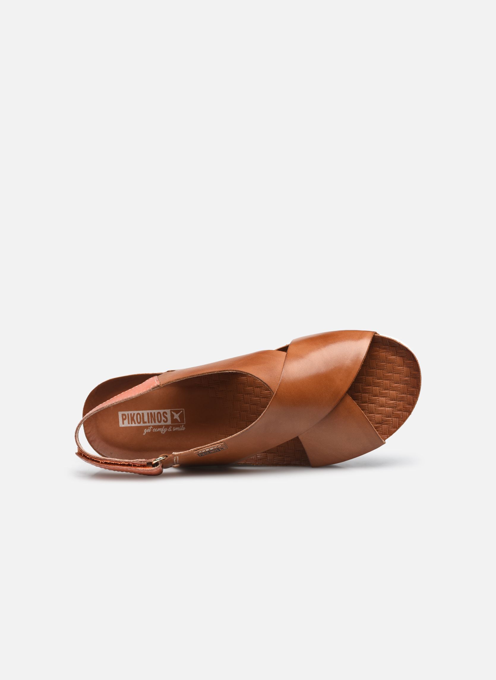 Sandales compensées et plateformes Mahon W9E-0912 femme marron Pikolinos Sandales compensées et plateformes Mahon W9E-0912 femme marron BRANDY