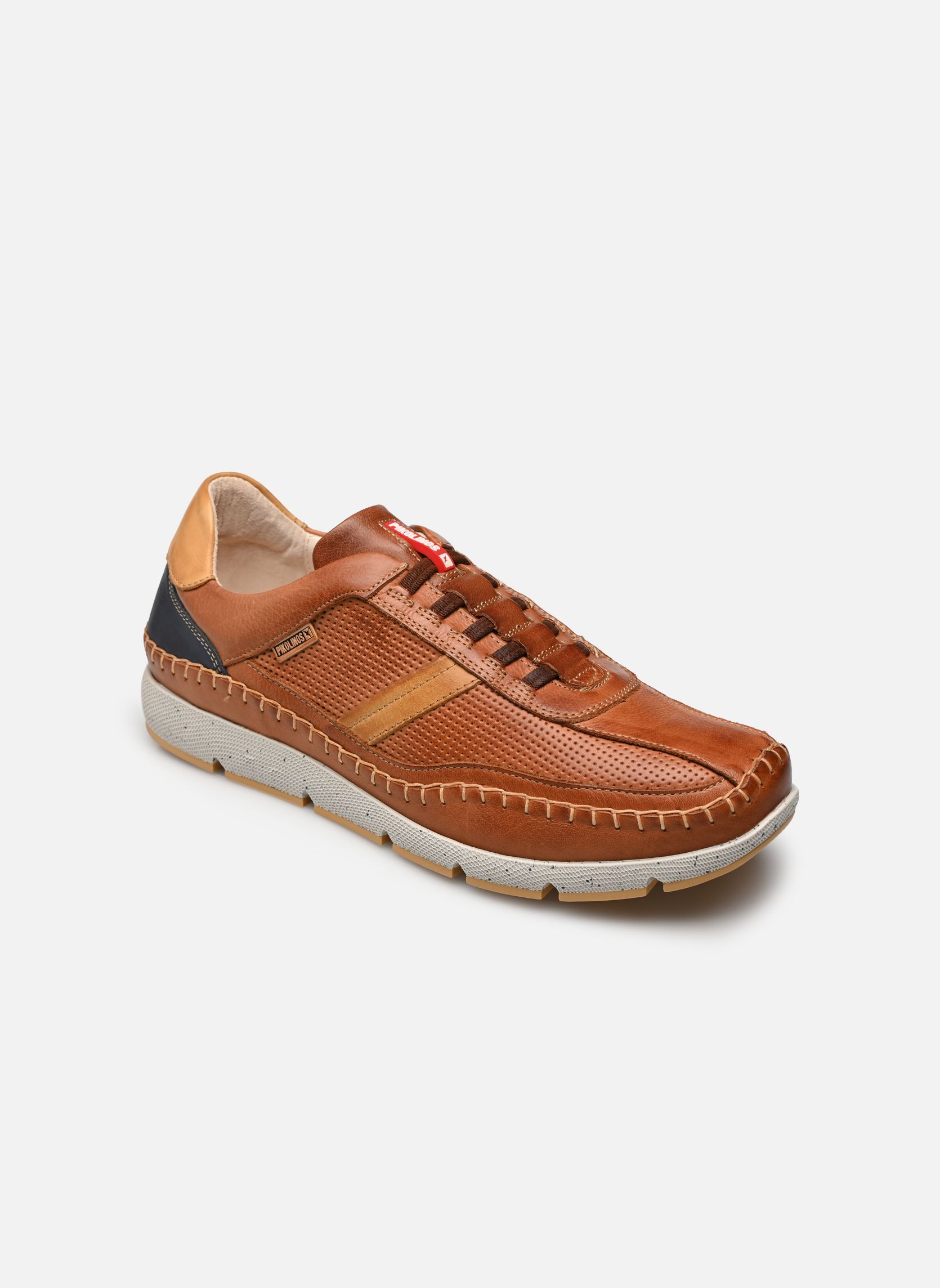 Baskets basses FuenCarral M4U-6046C1 homme marron Pikolinos Baskets basses FuenCarral M4U-6046C1 homme marron BRANDY