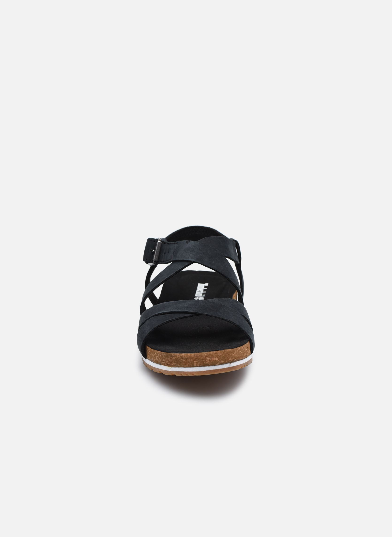 Sandalen Malibu Waves damen schwarz Timberland Sandalen Malibu Waves damen schwarz BLACK NUBUCK