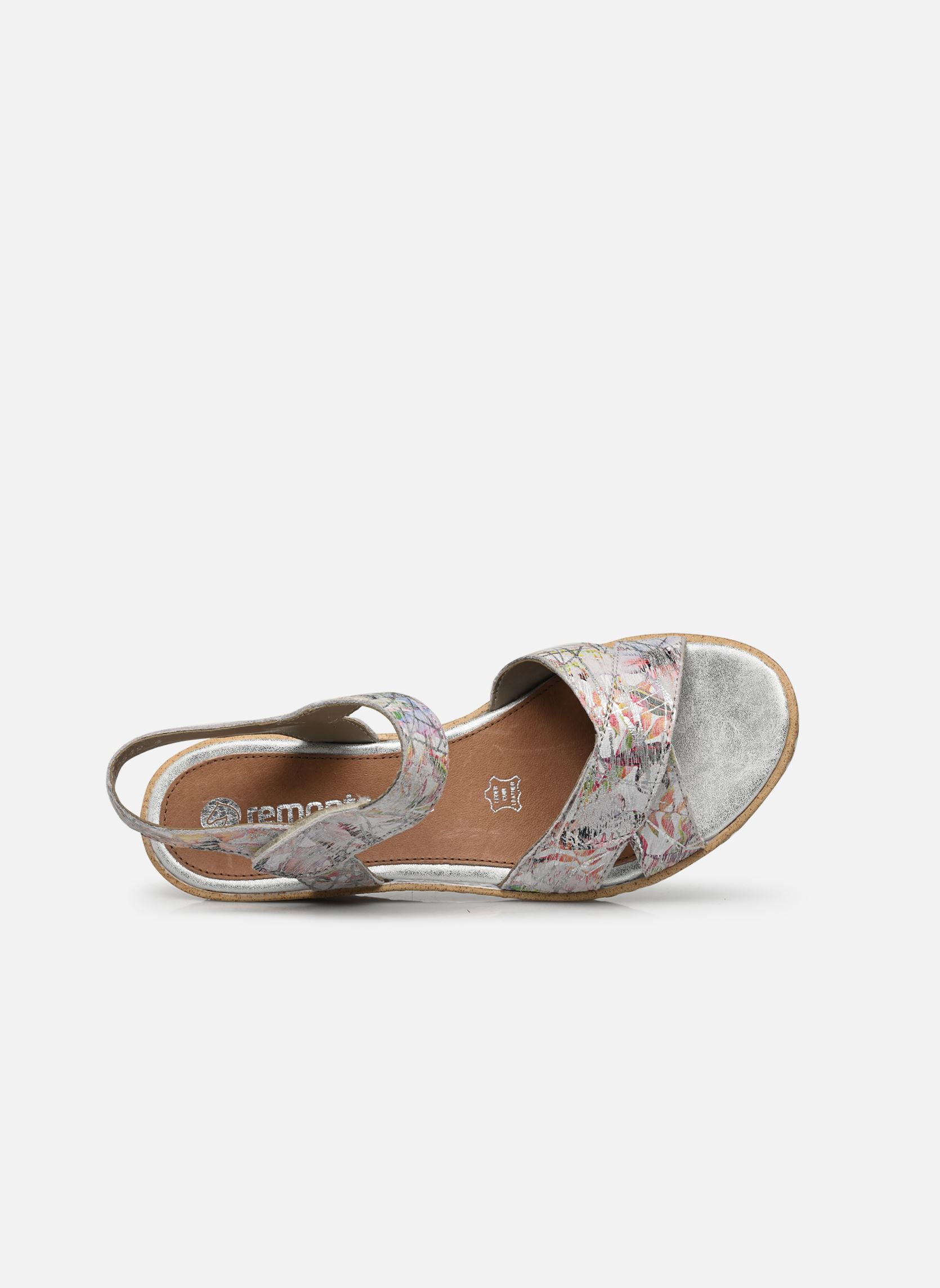 Sandales compensées et plateformes Romane femme multicolore Remonte Sandales compensées et plateformes Romane femme multicolore MULTIFLOWER