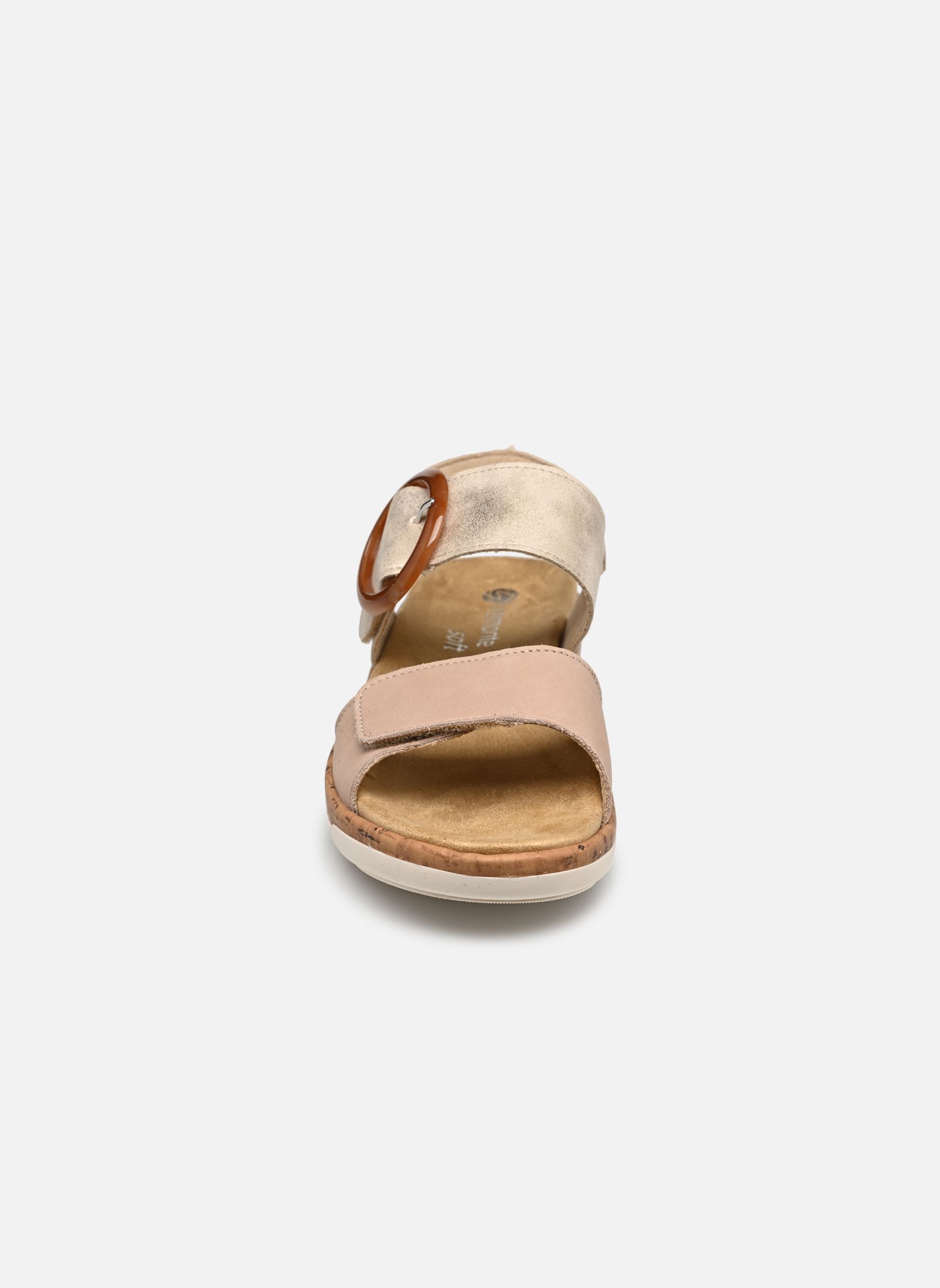 Keil- und Plateausandalen Victoire damen beige Remonte Keil- und Plateausandalen Victoire damen beige cliff/muschel