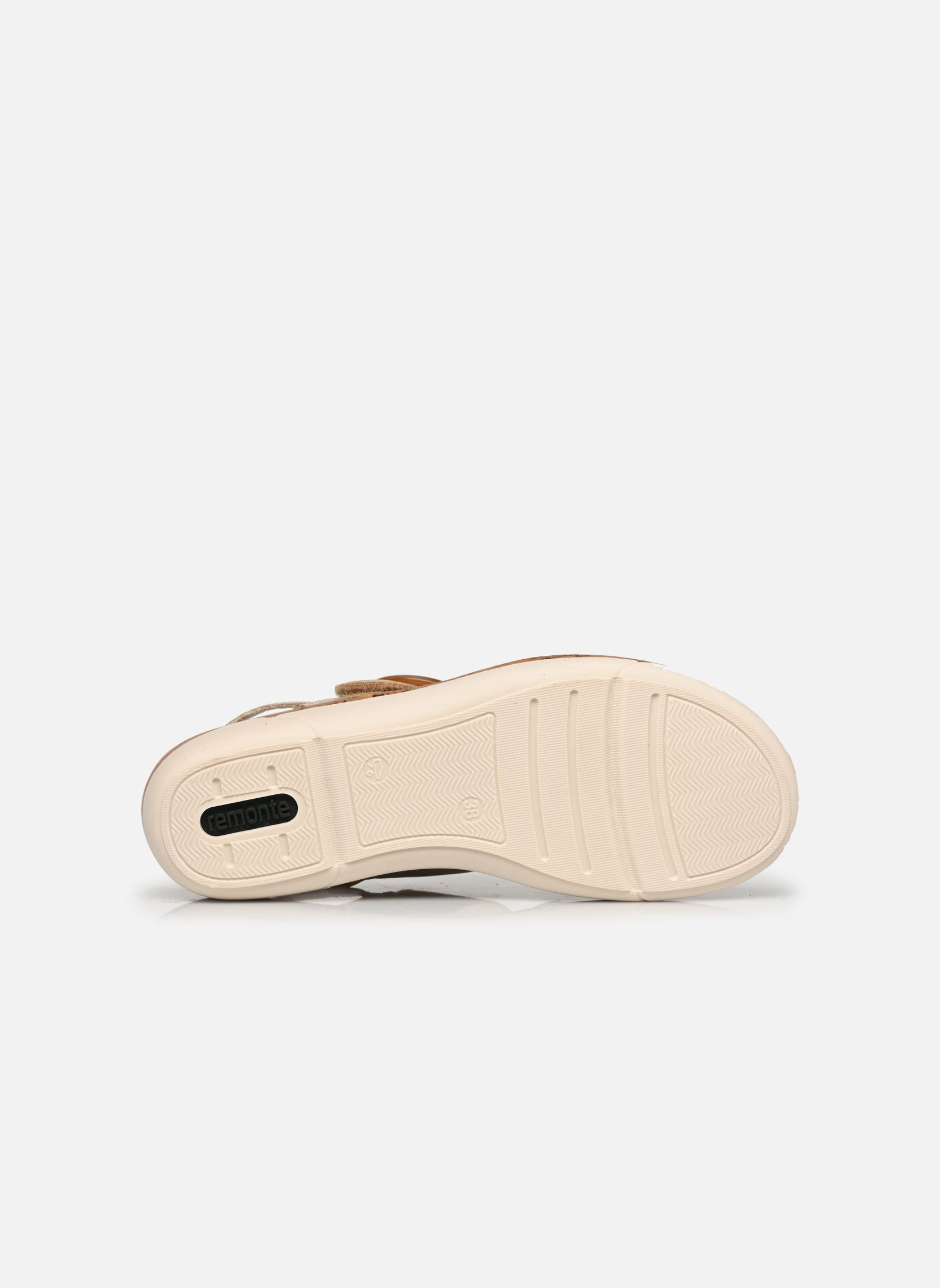 Keil- und Plateausandalen Victoire damen beige Remonte Keil- und Plateausandalen Victoire damen beige cliff/muschel