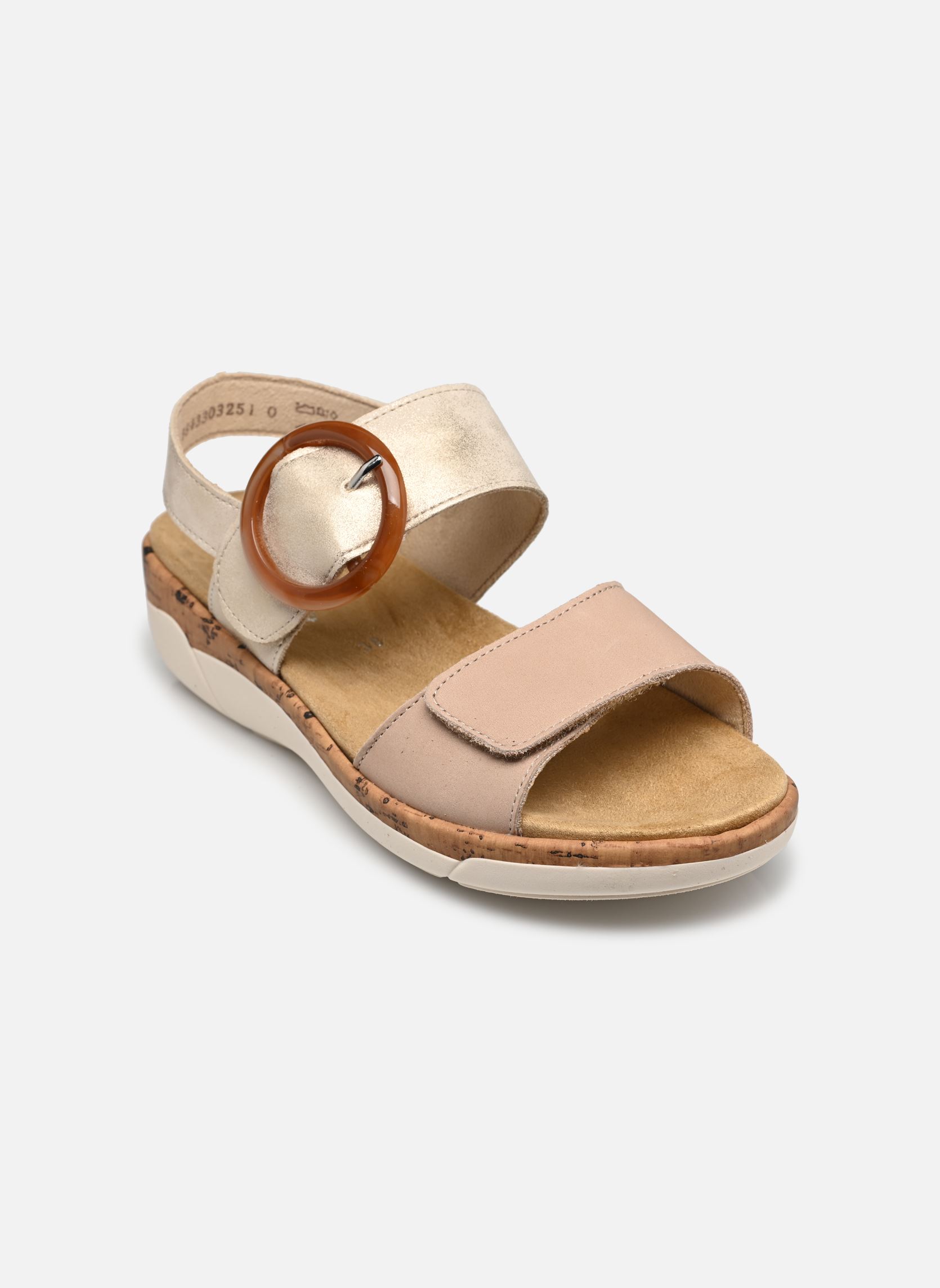 Keil- und Plateausandalen Victoire damen beige Remonte Keil- und Plateausandalen Victoire damen beige cliff/muschel
