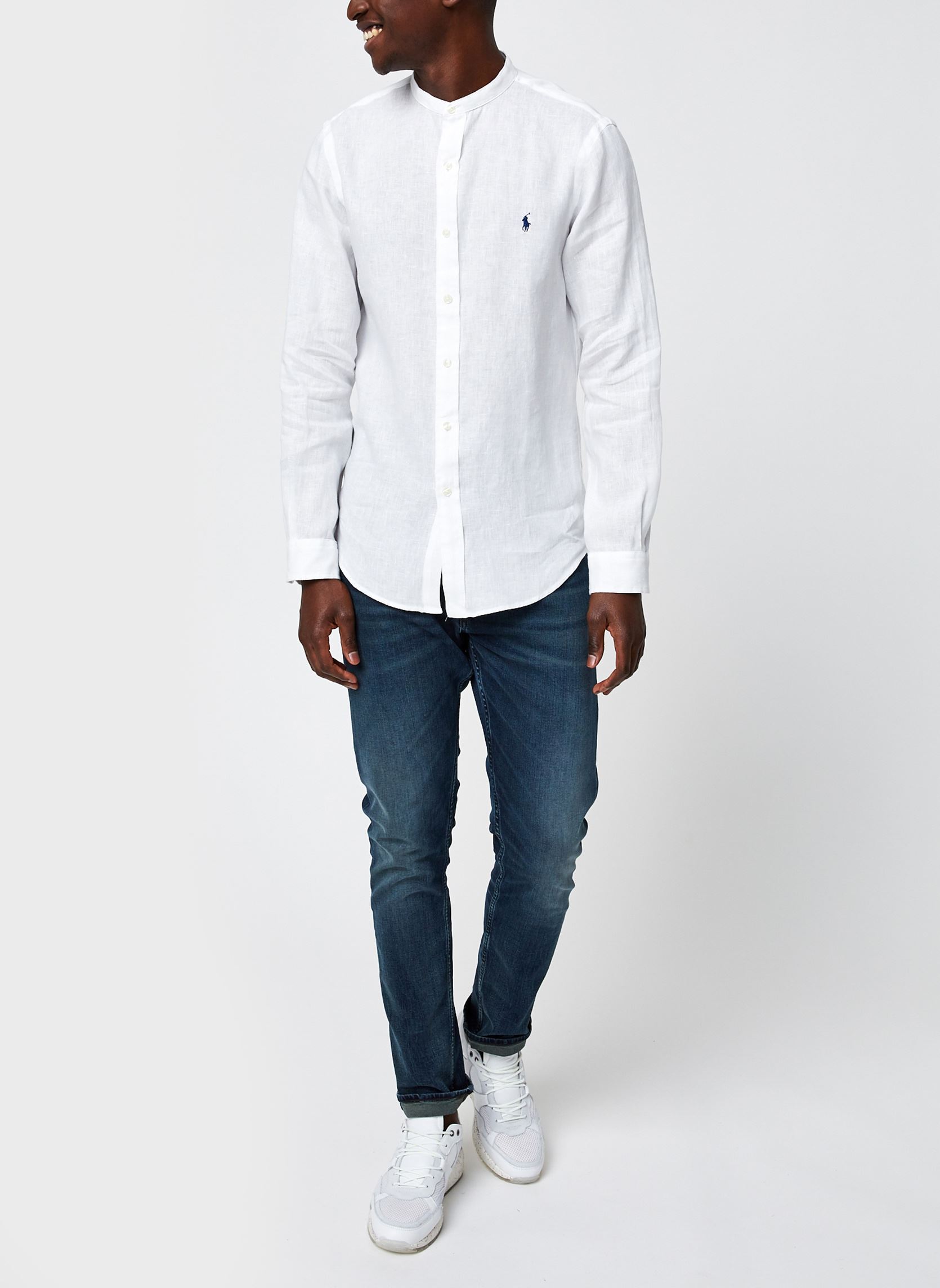 Hemden Chemise Cintrée En Lin herren weiß Polo Ralph Lauren Hemden Chemise Cintrée En Lin herren weiß WHITE