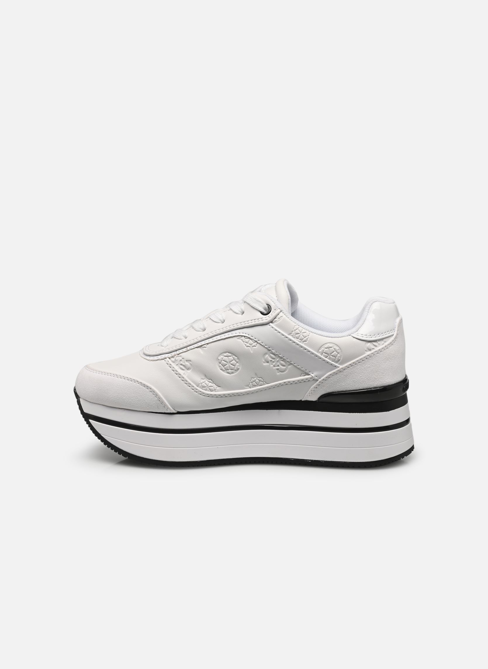 Niedrige Sneaker HANSIN damen weiß Guess Niedrige Sneaker HANSIN damen weiß White 2