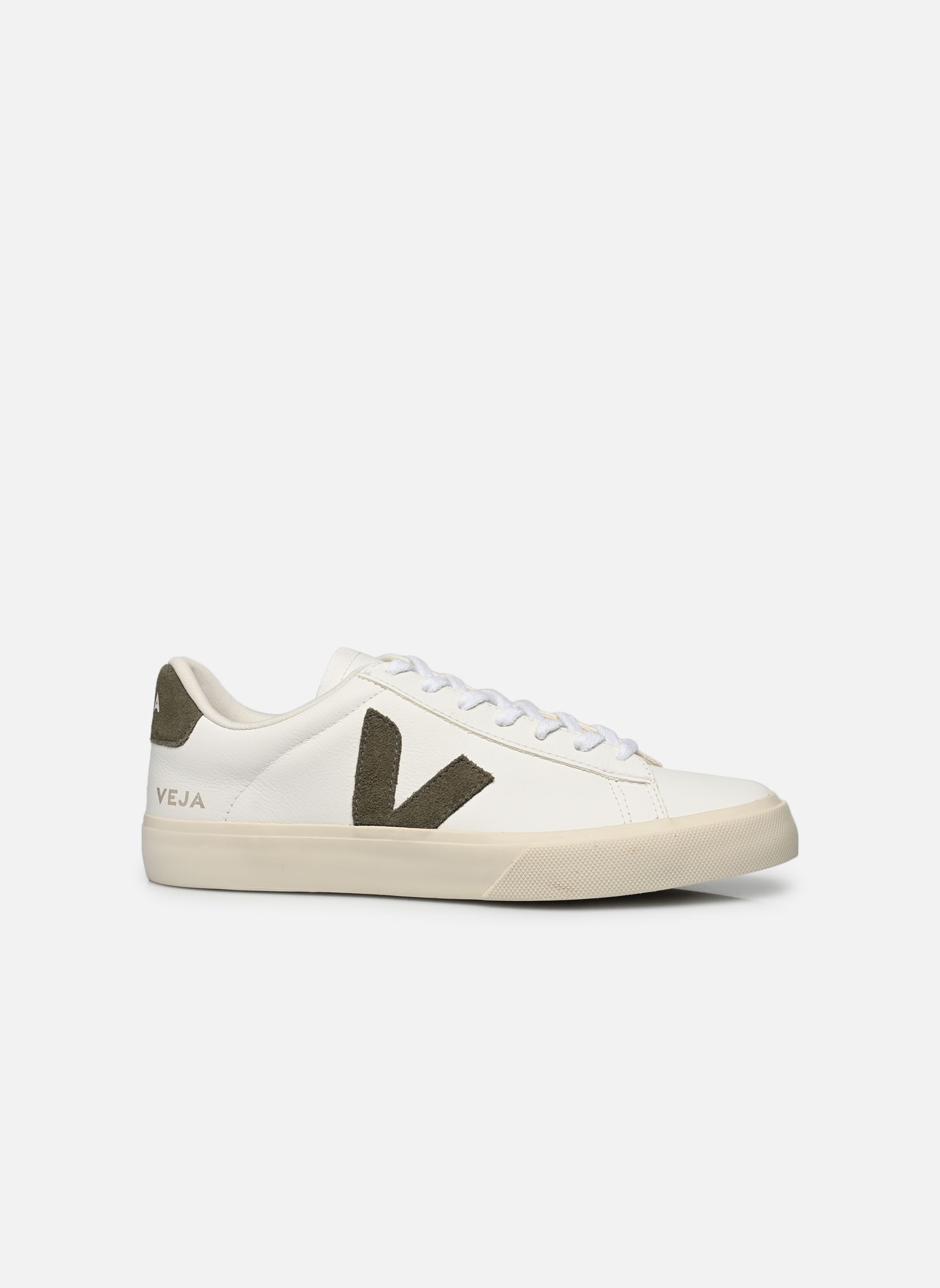 Lage sneakers Campo Chromefree Leather M heren wit Veja Lage sneakers Campo Chromefree Leather M heren wit Extra White Kaki
