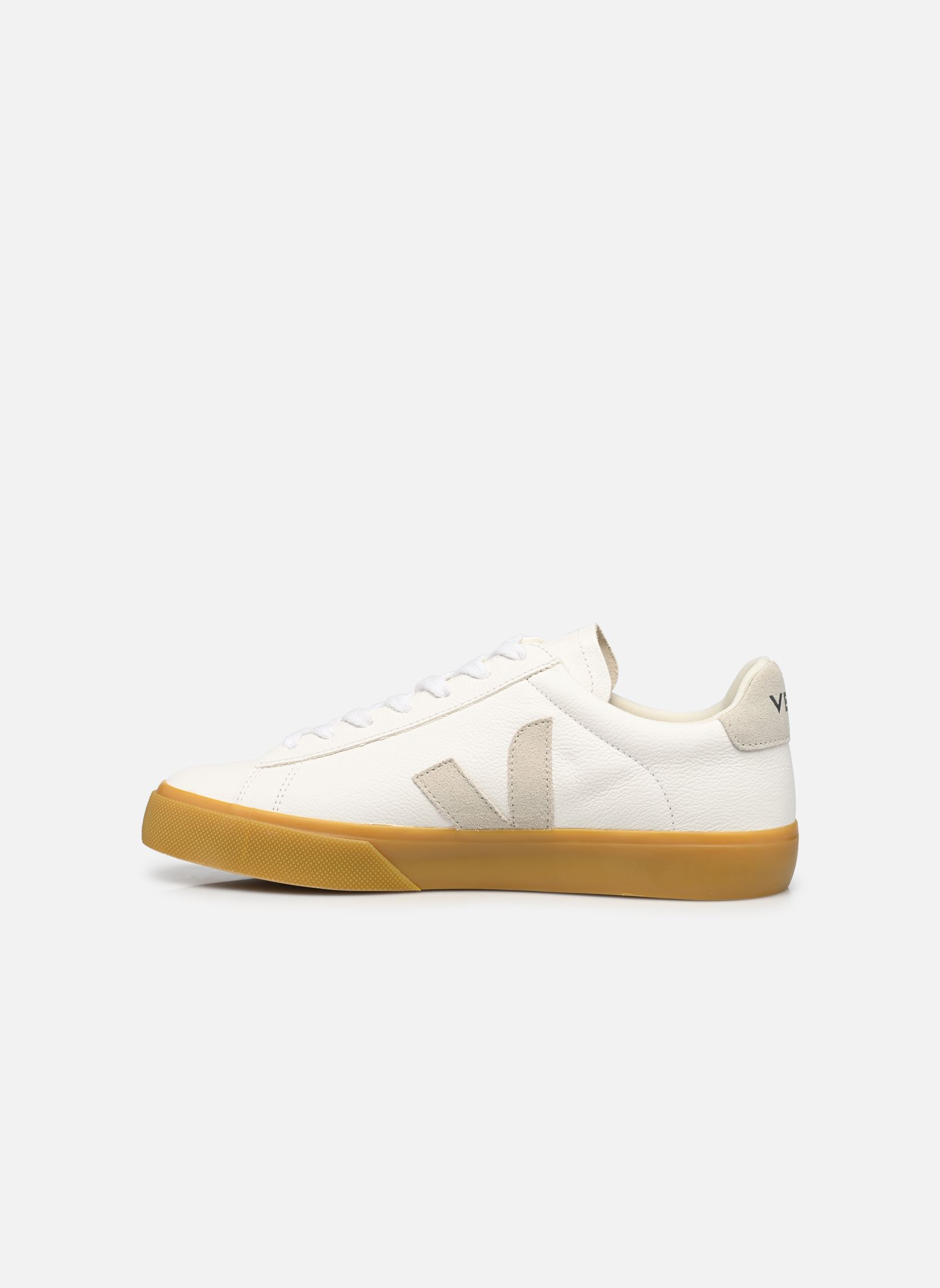 Niedrige Sneaker Campo Chromefree Leather M herren weiß Veja Niedrige Sneaker Campo Chromefree Leather M herren weiß EXTRA-WHITE_NATURAL_NATURAL