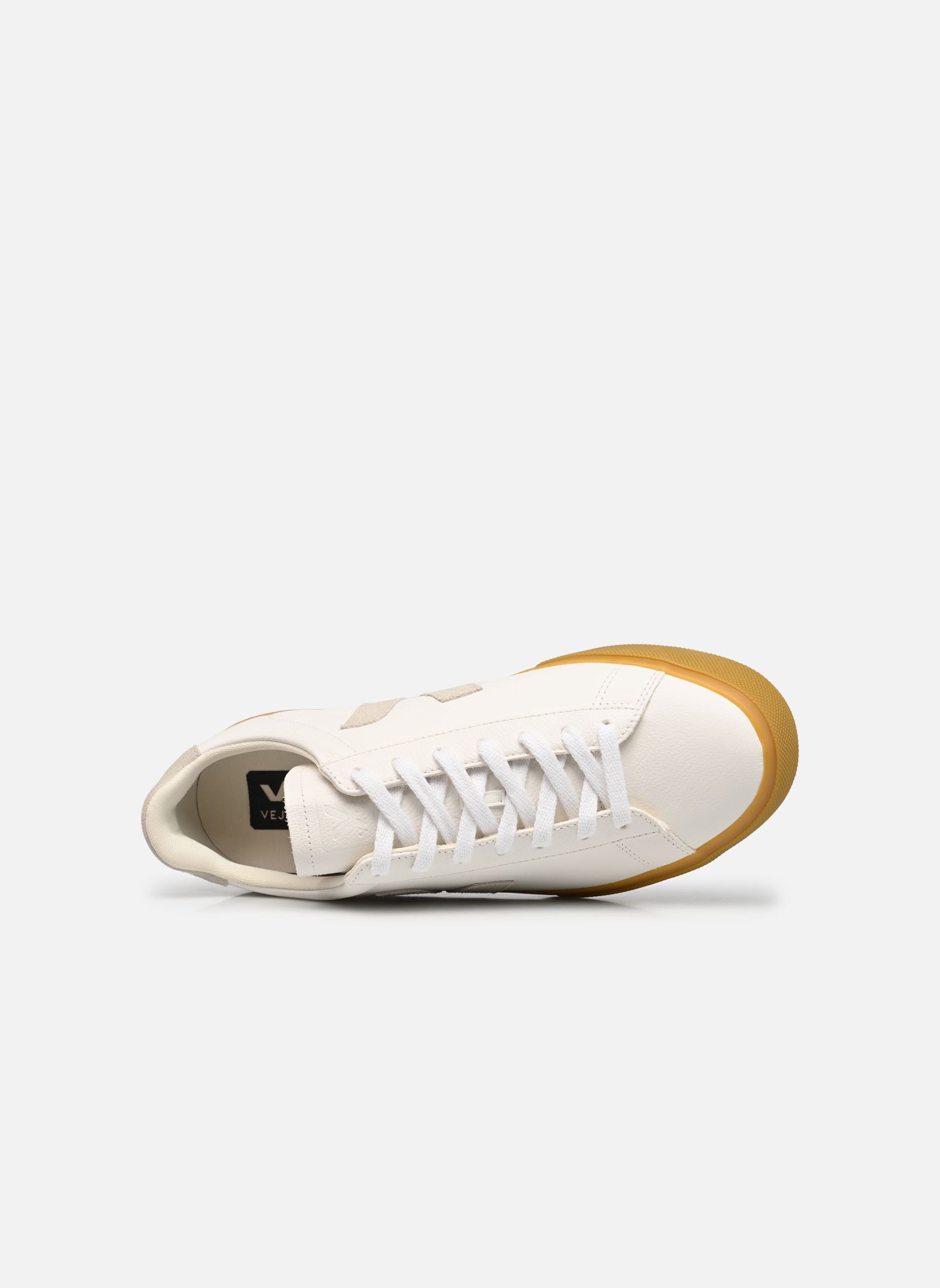 Niedrige Sneaker Campo Chromefree Leather M herren weiß Veja Niedrige Sneaker Campo Chromefree Leather M herren weiß EXTRA-WHITE_NATURAL_NATURAL