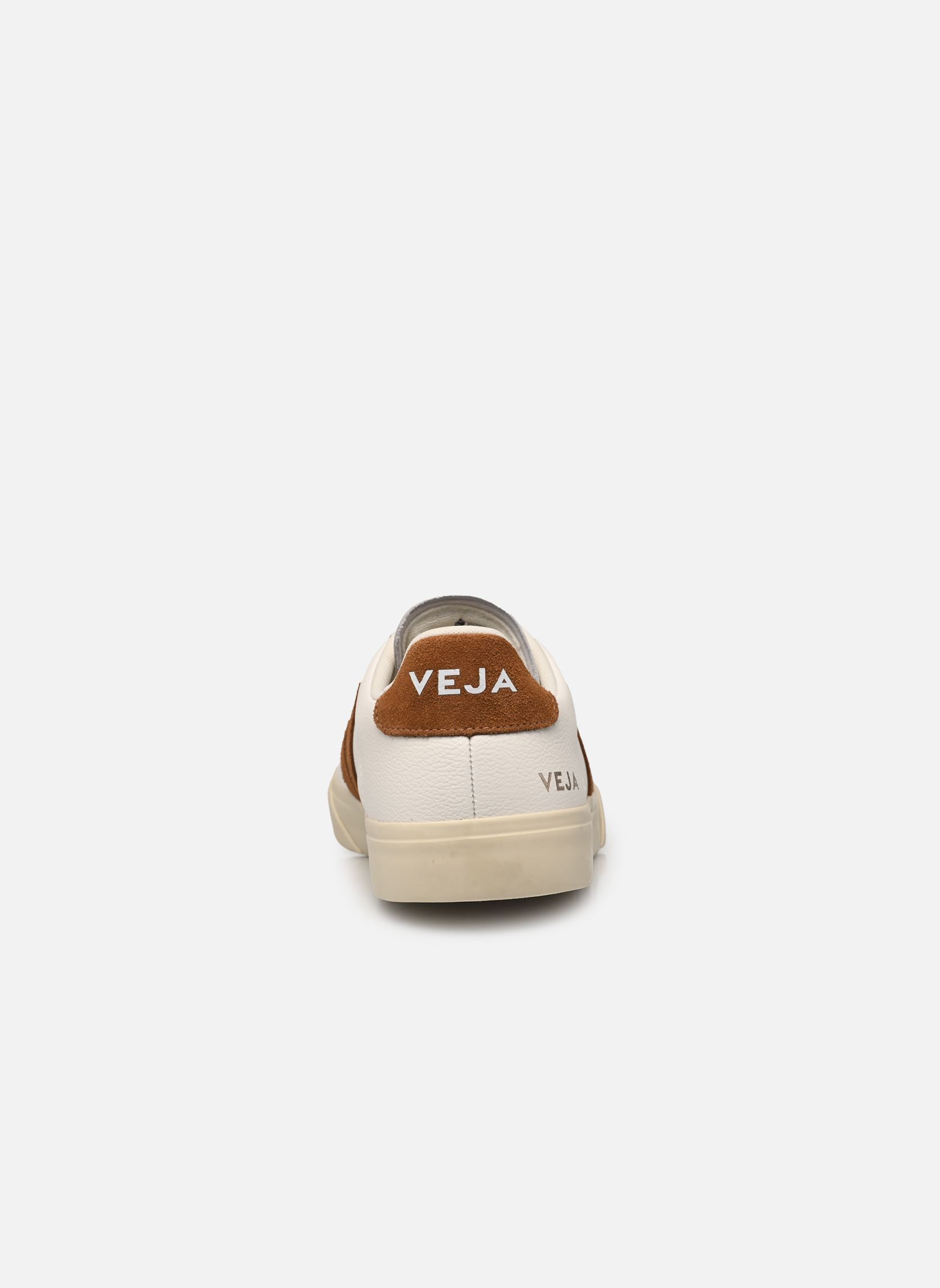 Niedrige Sneaker Campo Chromefree Leather M herren weiß Veja Niedrige Sneaker Campo Chromefree Leather M herren weiß WHITE_COGNAC