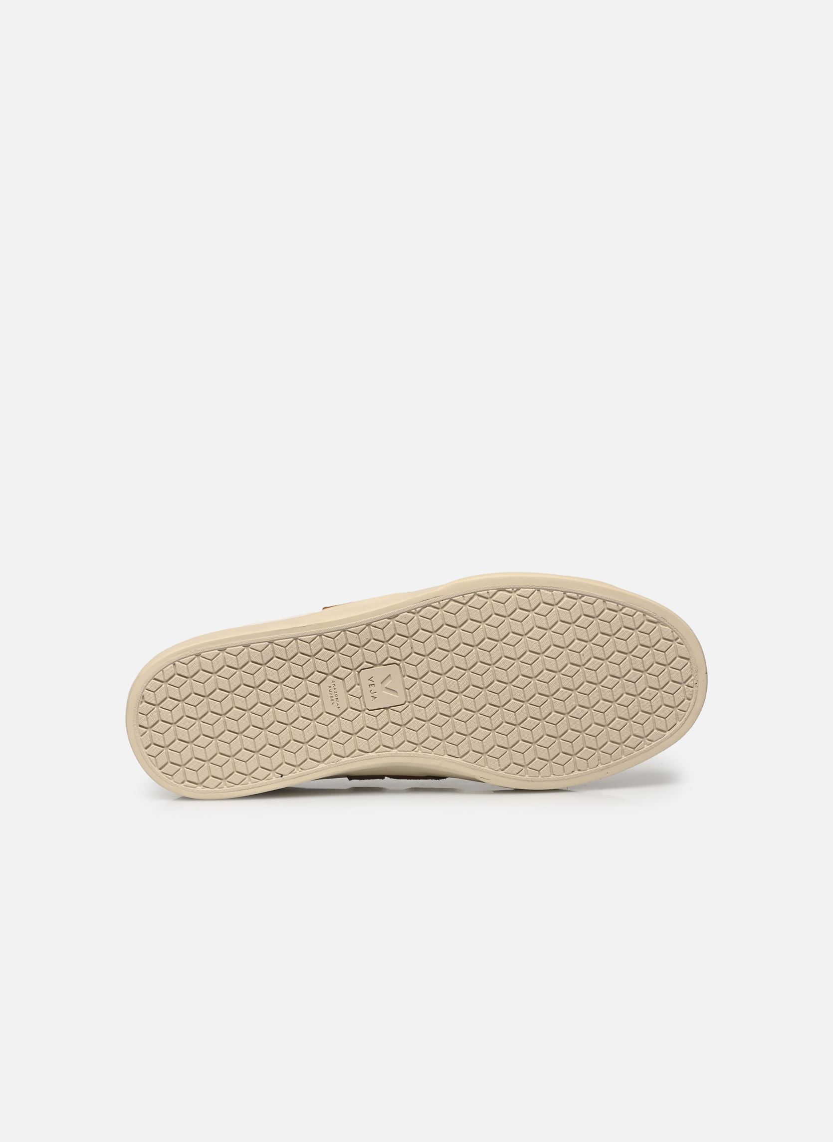 Niedrige Sneaker Campo Chromefree Leather M herren weiß Veja Niedrige Sneaker Campo Chromefree Leather M herren weiß WHITE_COGNAC