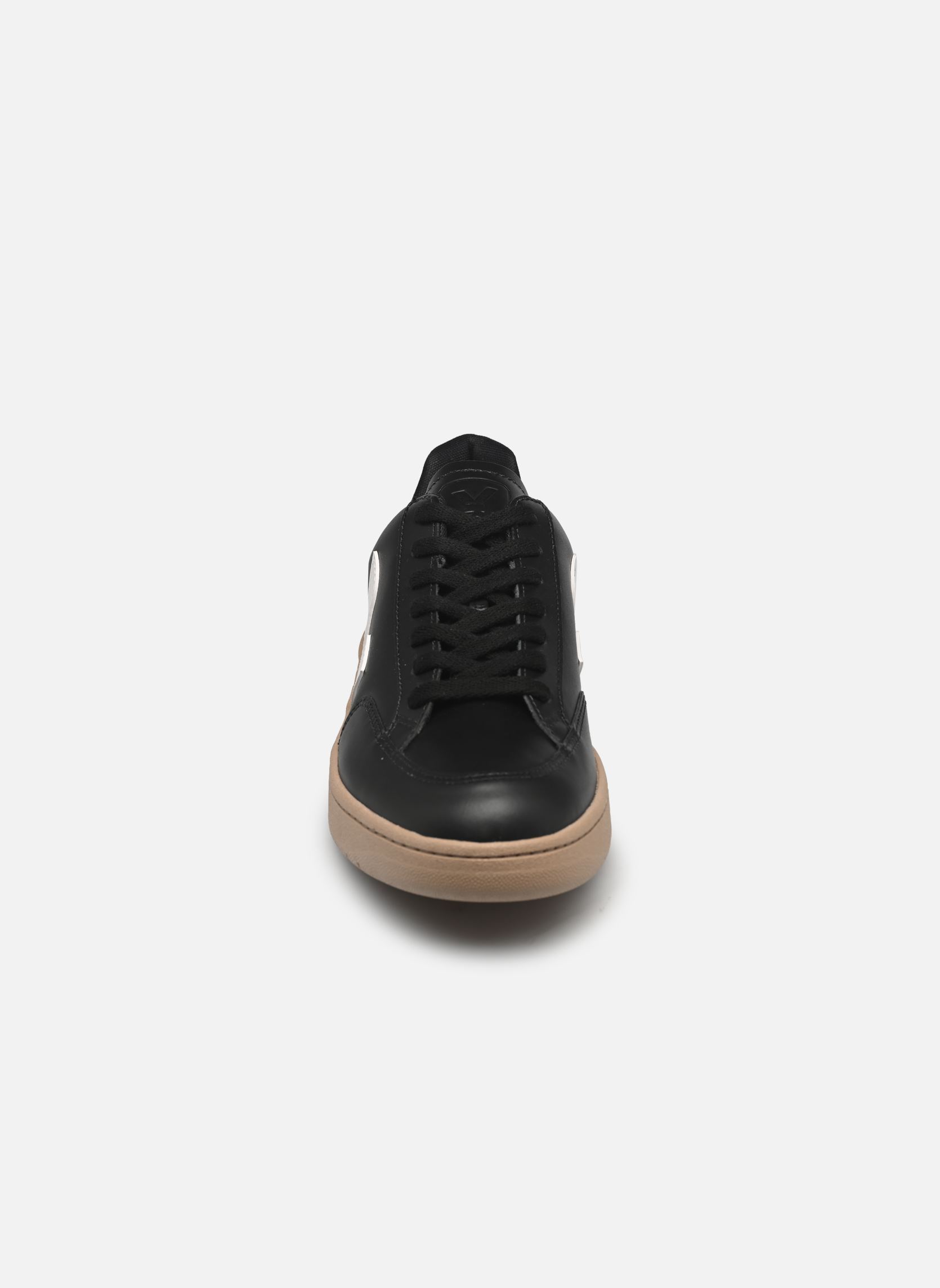 Baskets basses V-12 M homme noir Veja Baskets basses V-12 M homme noir BLACK_WHITE_DUNE