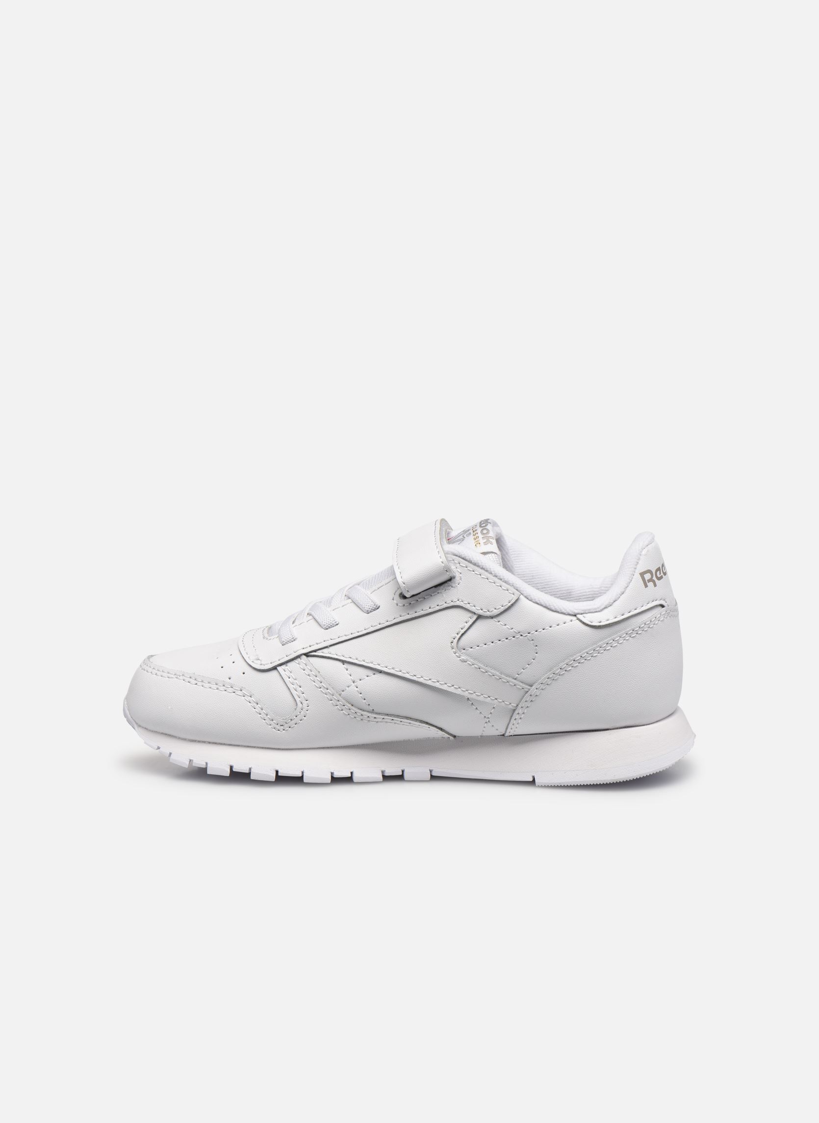 Niedrige Sneaker Classic Leather 1V weiß Reebok Niedrige Sneaker Classic Leather 1V weiß WhiteCarbonVector Blue