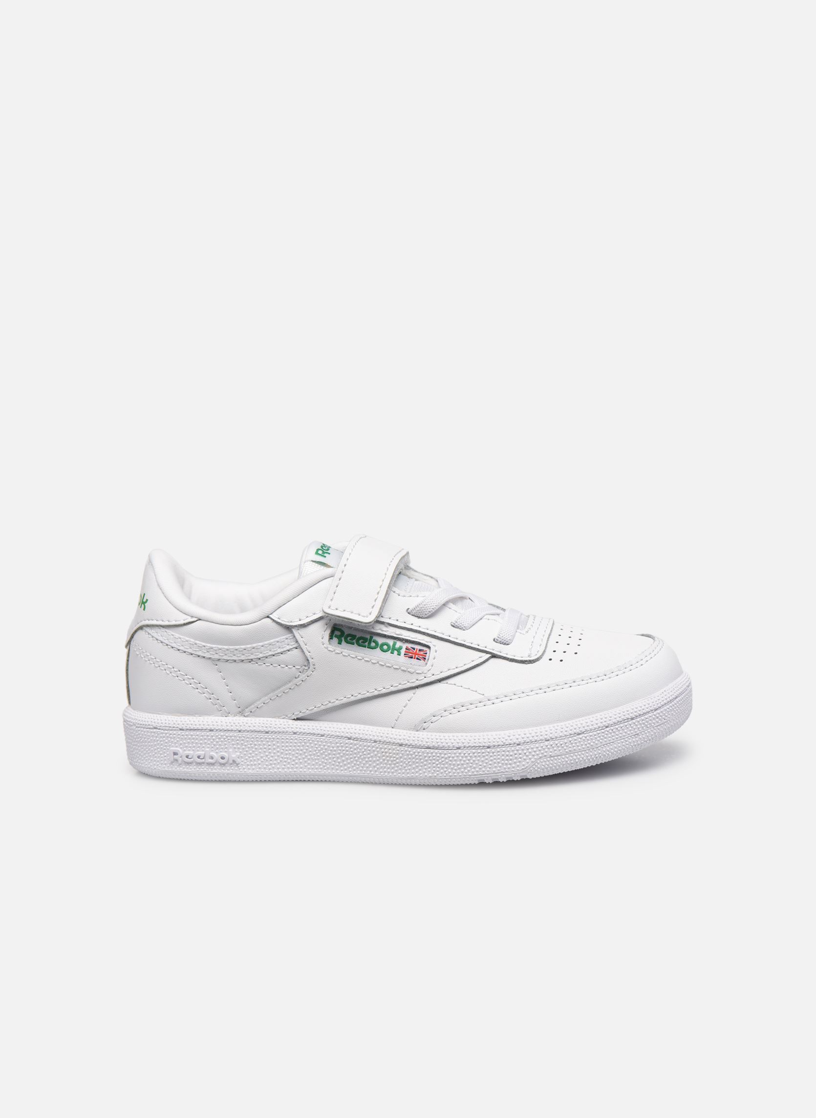 Baskets basses Club C 1V vert Reebok Baskets basses Club C 1V vert WhiteGlen GreenVector Blue