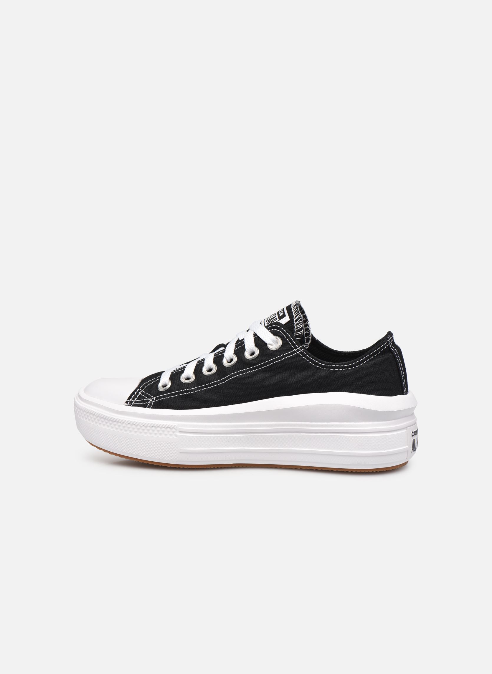 Baskets toile Chuck Taylor All Star Move Canvas Color femme noir Converse Baskets toile Chuck Taylor All Star Move Canvas Color femme noir BLACKWHITEWHITE